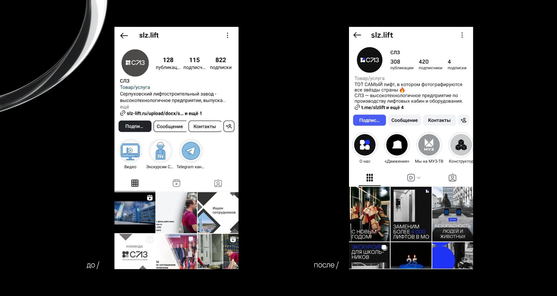 SMM design | Серпуховский лифтостроительный завод — Изображение №4 — Графика, Маркетинг на Dprofile