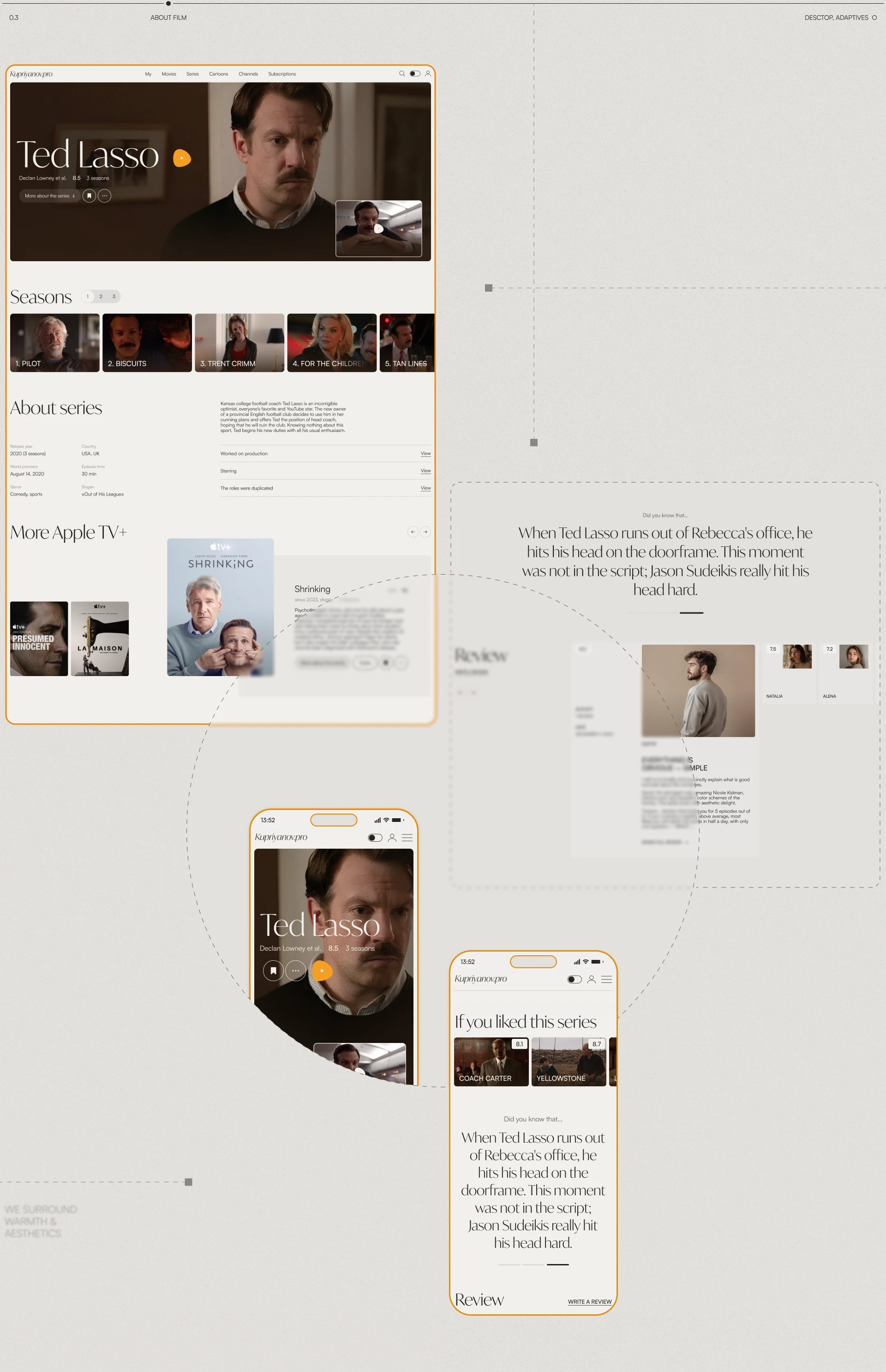 Kupriyanov.pro | Media Portal — Изображение №10 — Интерфейсы, Брендинг на Dprofile