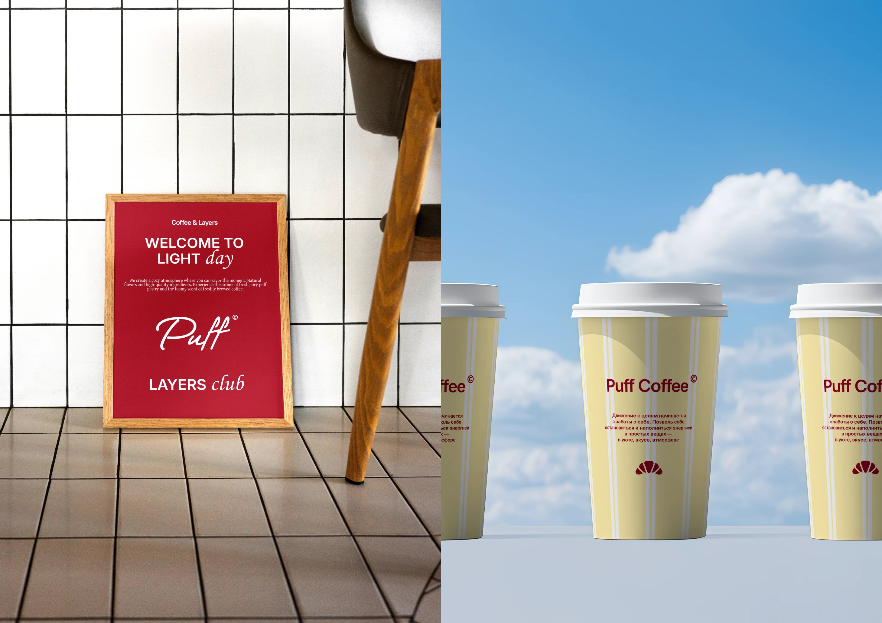 PUFF. Логотип | Фирменный стиль | Кофейня | Пекарня — Изображение №11 — Брендинг на Dprofile