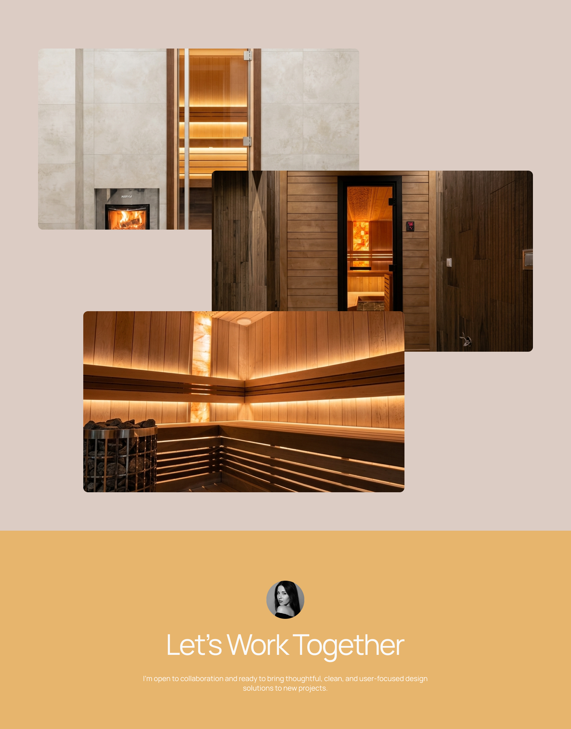 UI/UX Design for a Sauna Website — Изображение №6 — Интерфейсы, Брендинг на Dprofile