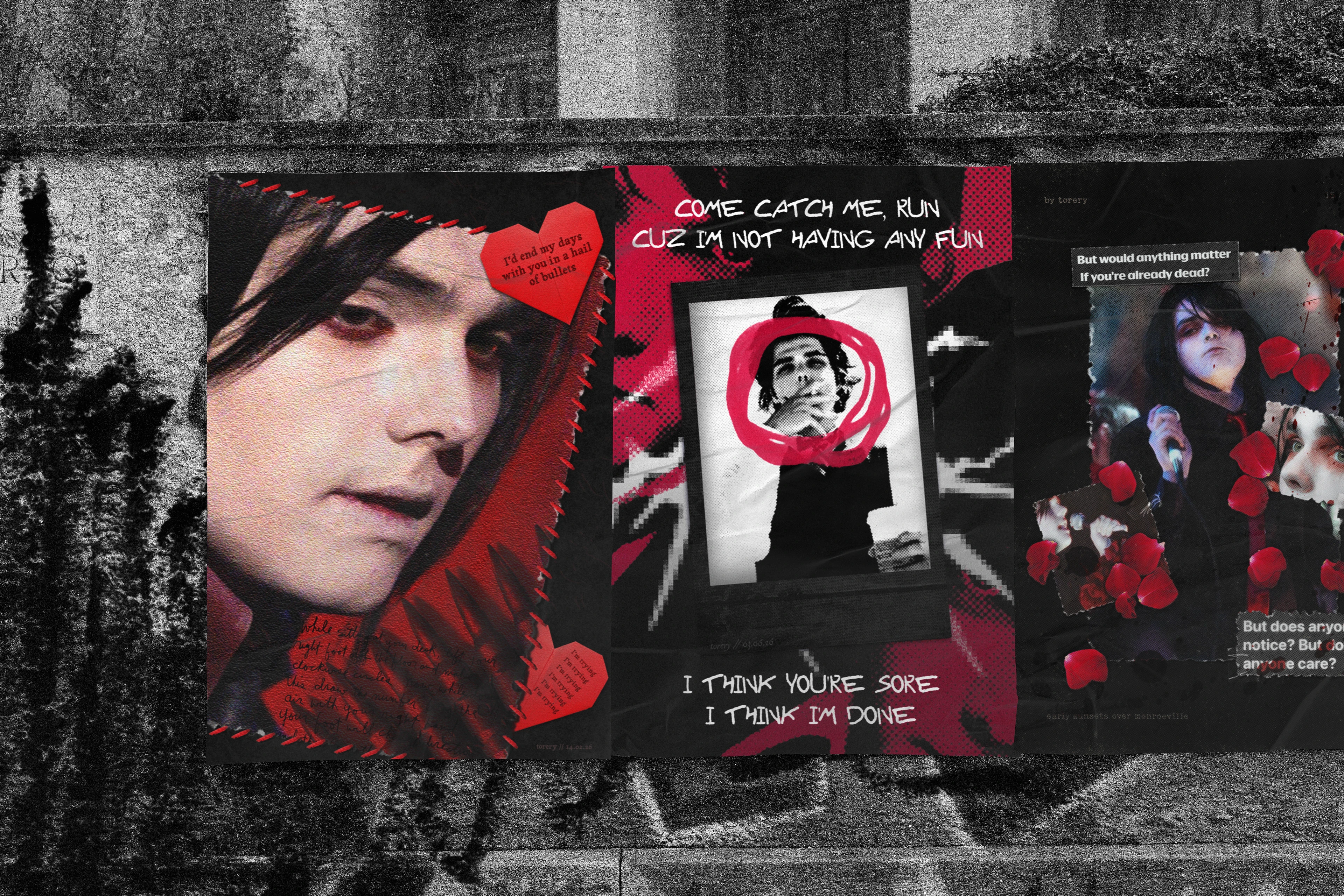 MY CHEMICAL ROMANCE // ФАН-ПОСТЕРЫ — Изображение №9 — Графика на Dprofile