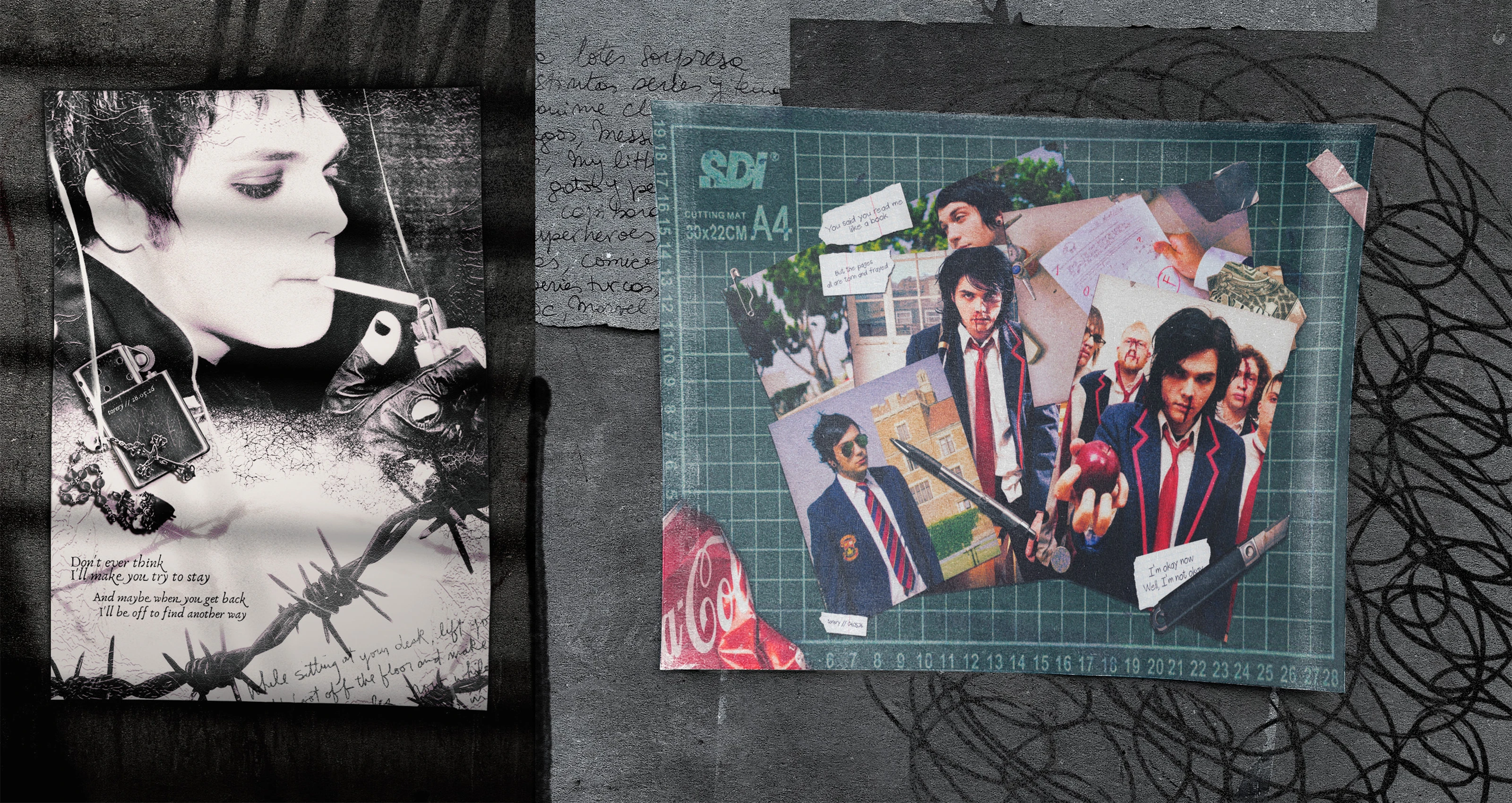 MY CHEMICAL ROMANCE // ФАН-ПОСТЕРЫ — Изображение №5 — Графика на Dprofile