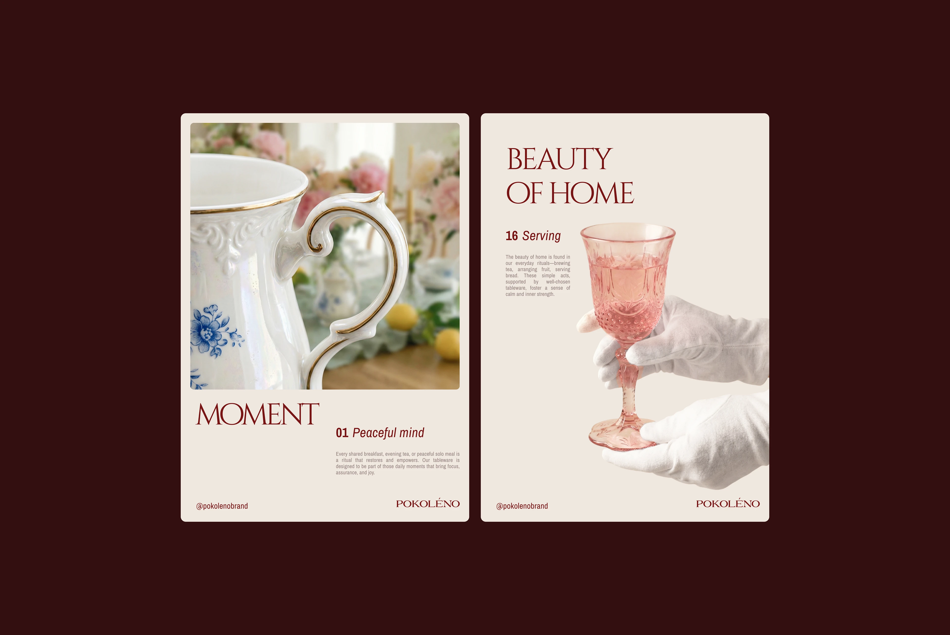 POKOLENO/ VISUAL IDENTITY/ HOMEWEAR TABLEWEAR — Изображение №23 — Брендинг на Dprofile