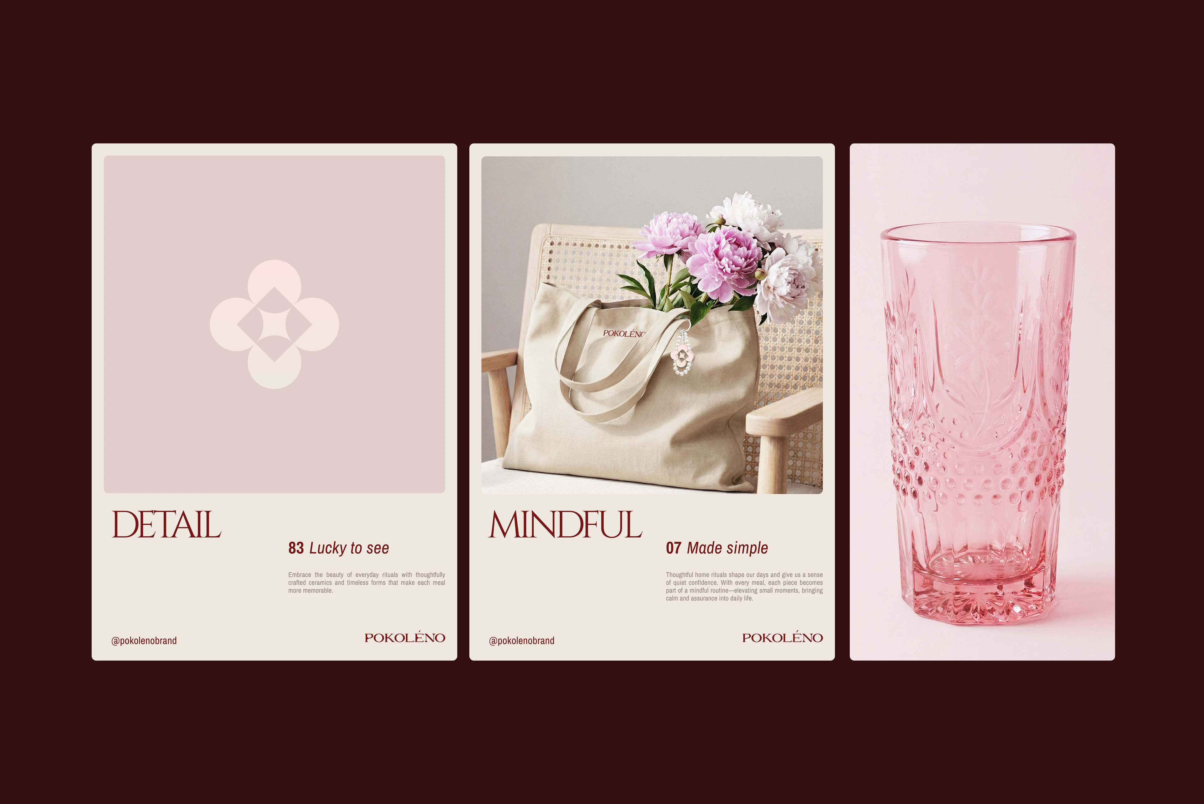 POKOLENO/ VISUAL IDENTITY/ HOMEWEAR TABLEWEAR — Изображение №13 — Брендинг на Dprofile