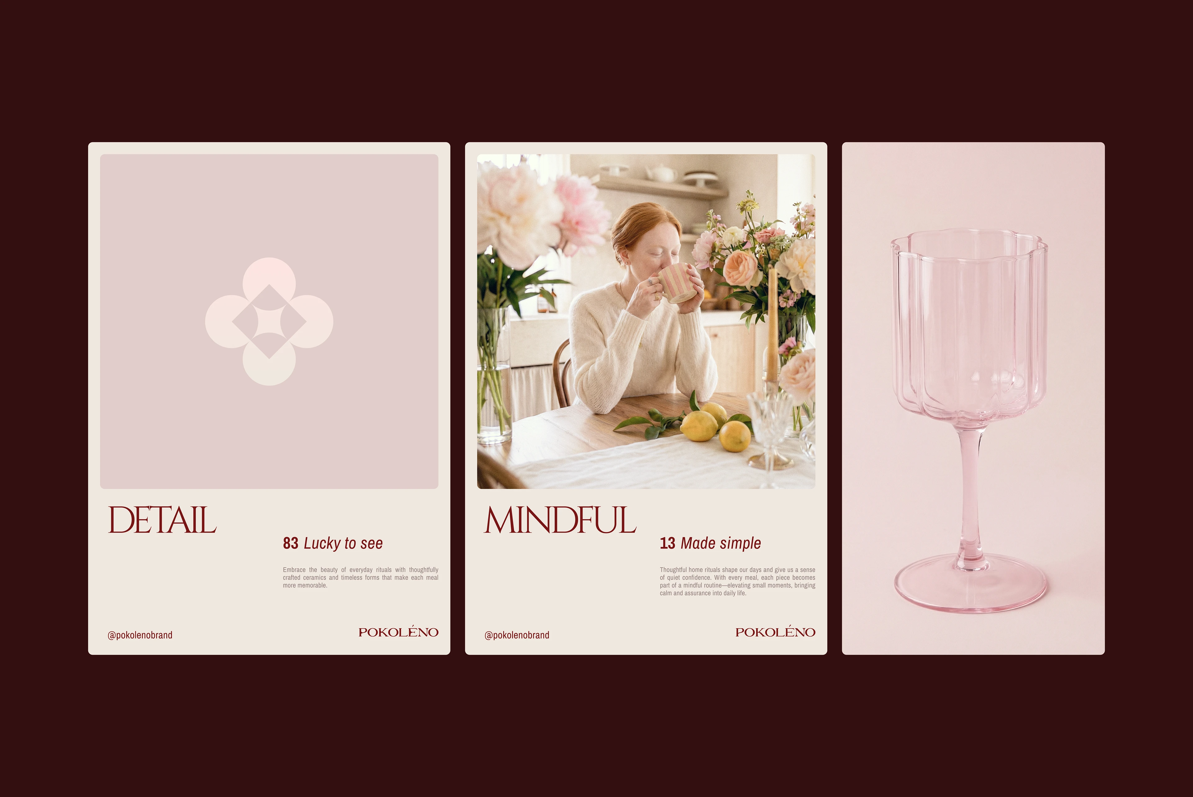 POKOLENO/ VISUAL IDENTITY/ HOMEWEAR TABLEWEAR — Изображение №7 — Брендинг на Dprofile