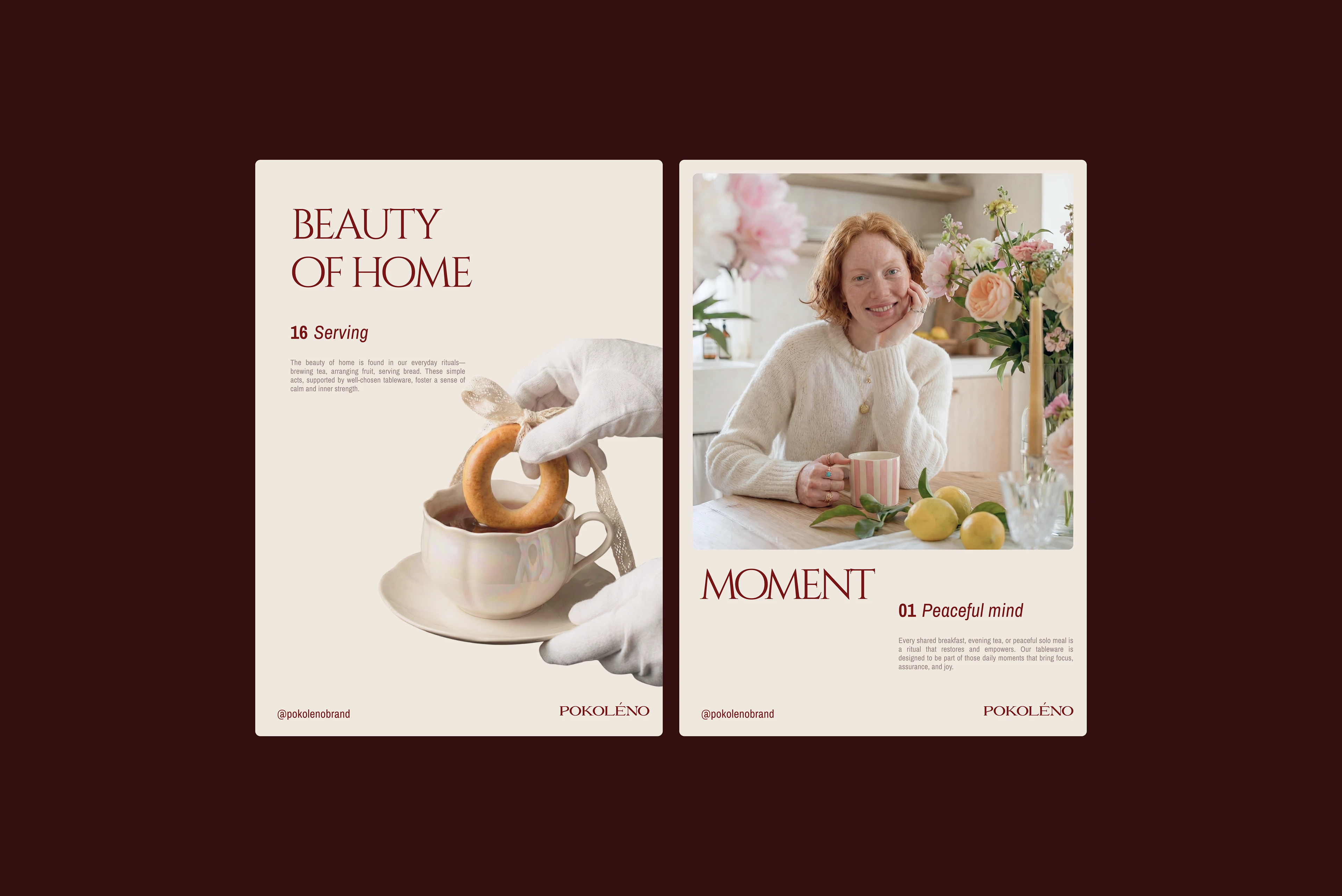 POKOLENO/ VISUAL IDENTITY/ HOMEWEAR TABLEWEAR — Изображение №11 — Брендинг на Dprofile