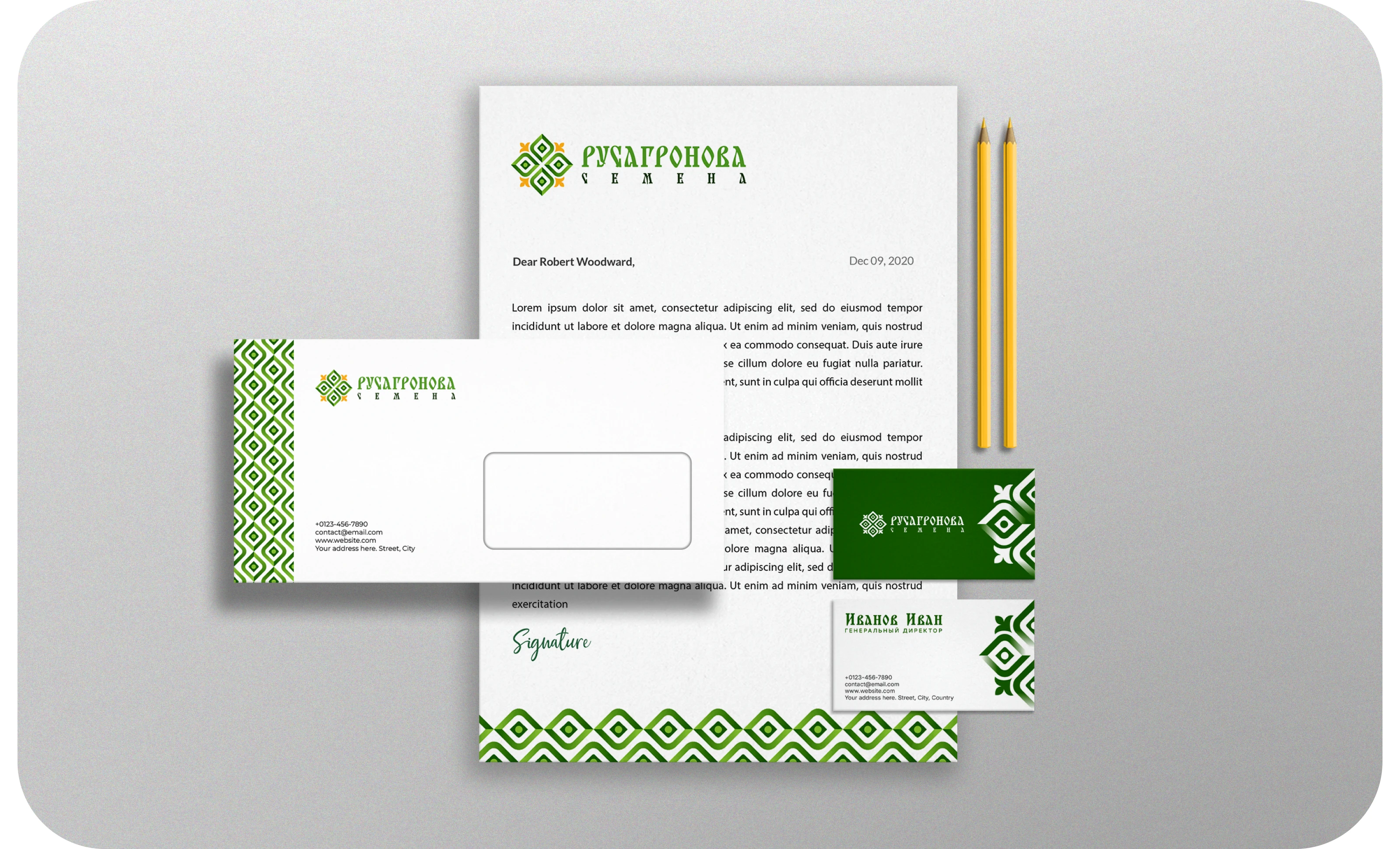 Брендбук для ООО «Русагронова семена» — Изображение №3 — Брендинг на Dprofile