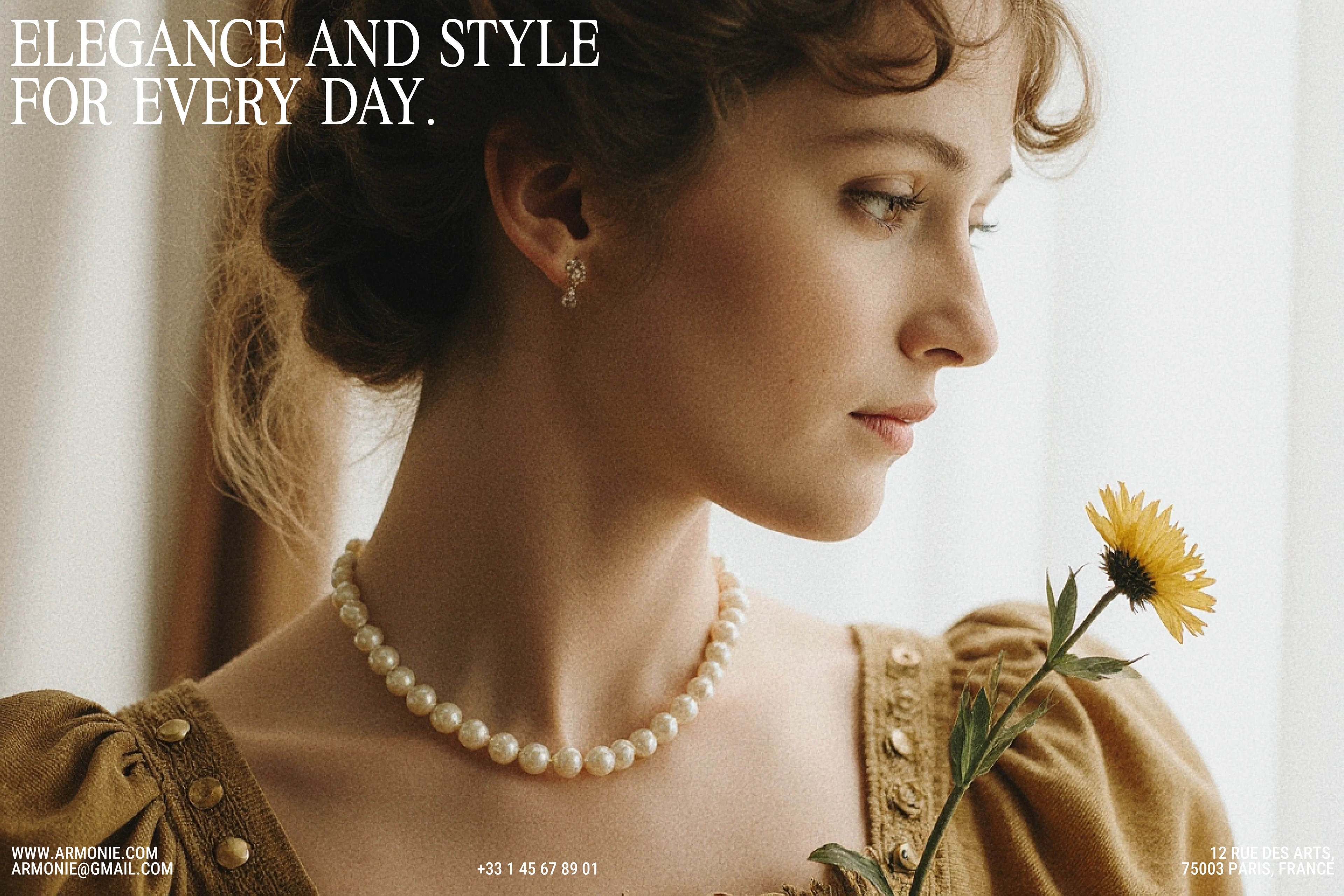 Armо́nie | Айдентика для бренда винтажной женской одежды — Изображение №10 — Брендинг на Dprofile