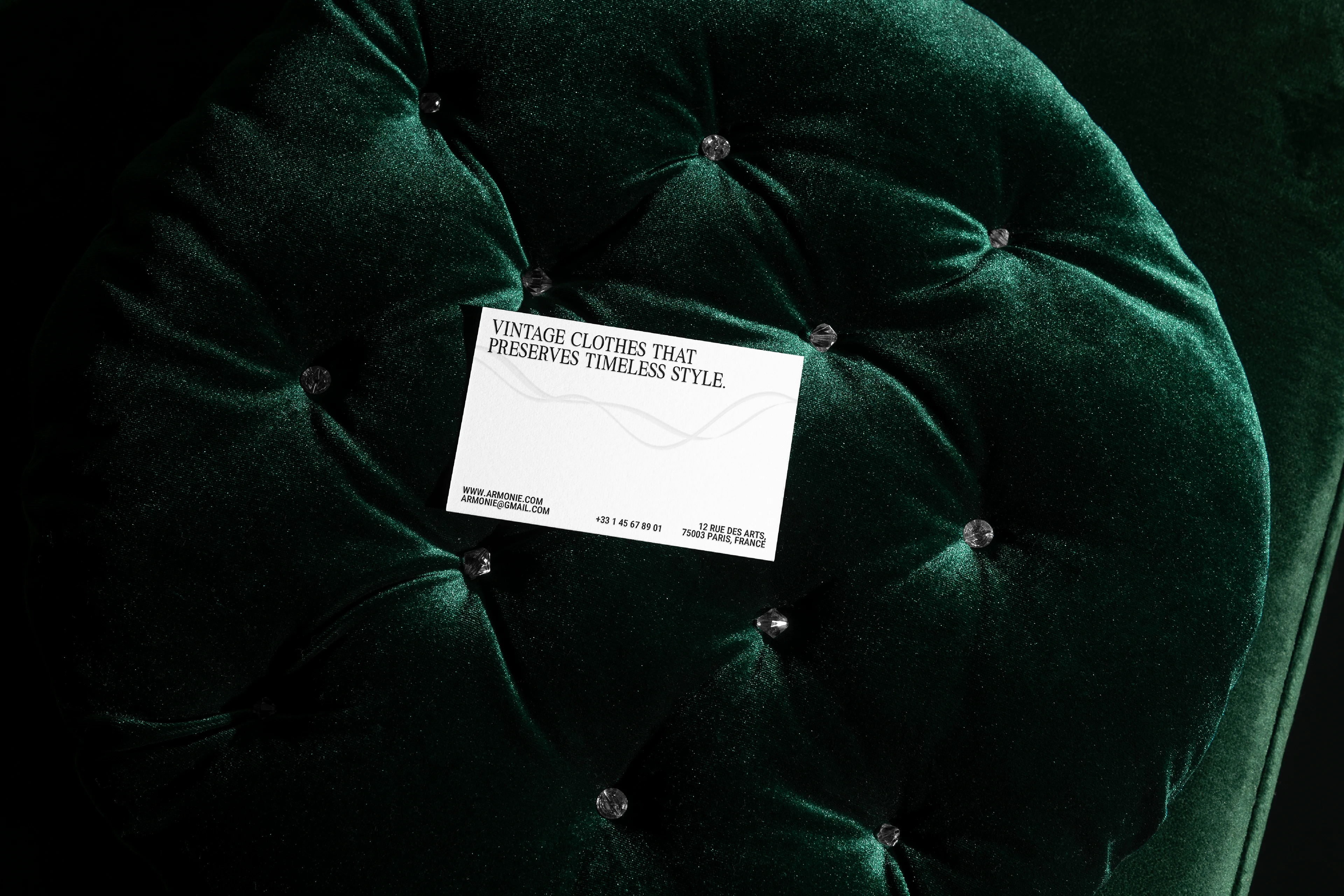 Armо́nie | Айдентика для бренда винтажной женской одежды — Изображение №8 — Брендинг на Dprofile