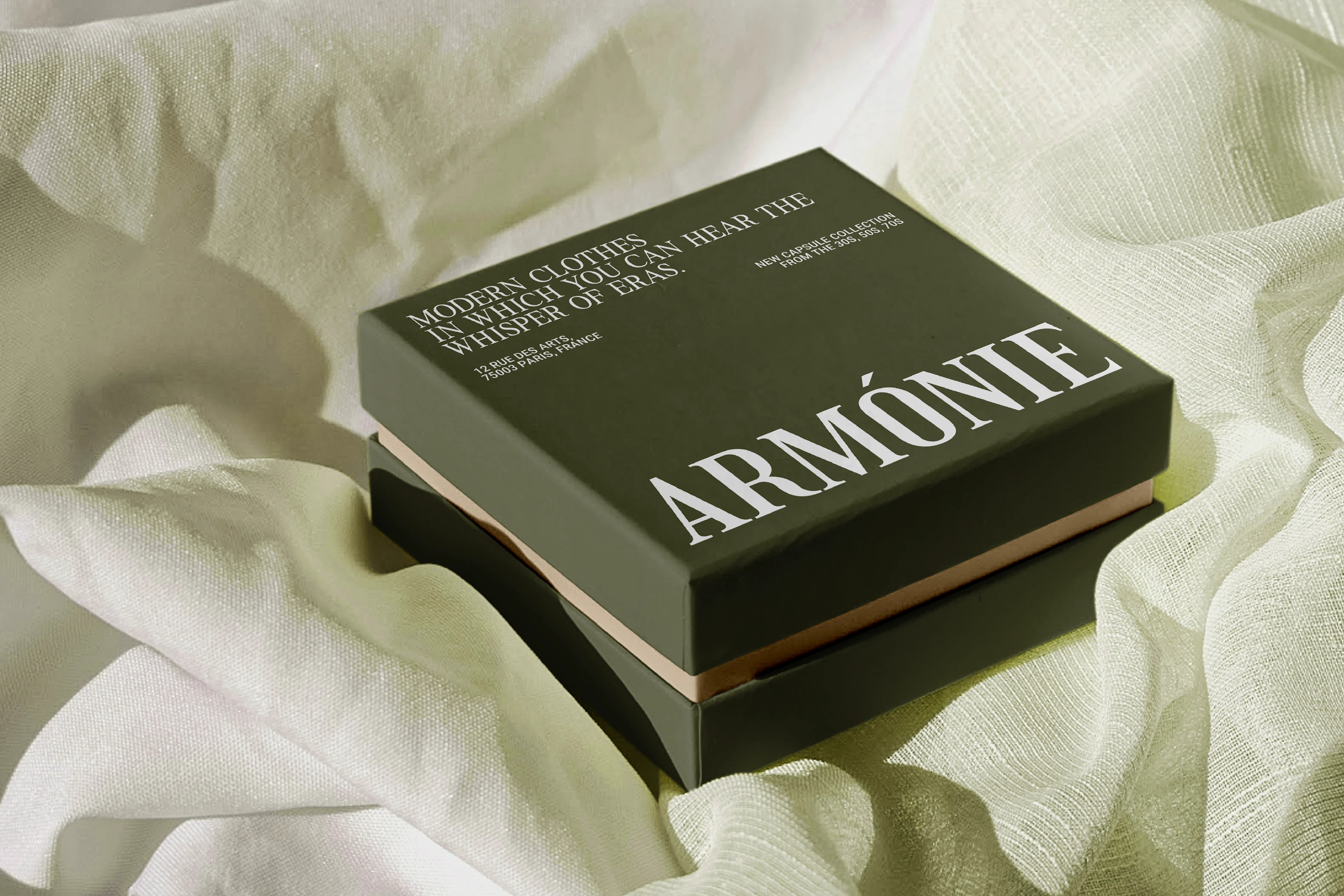 Armо́nie | Айдентика для бренда винтажной женской одежды — Изображение №13 — Брендинг на Dprofile