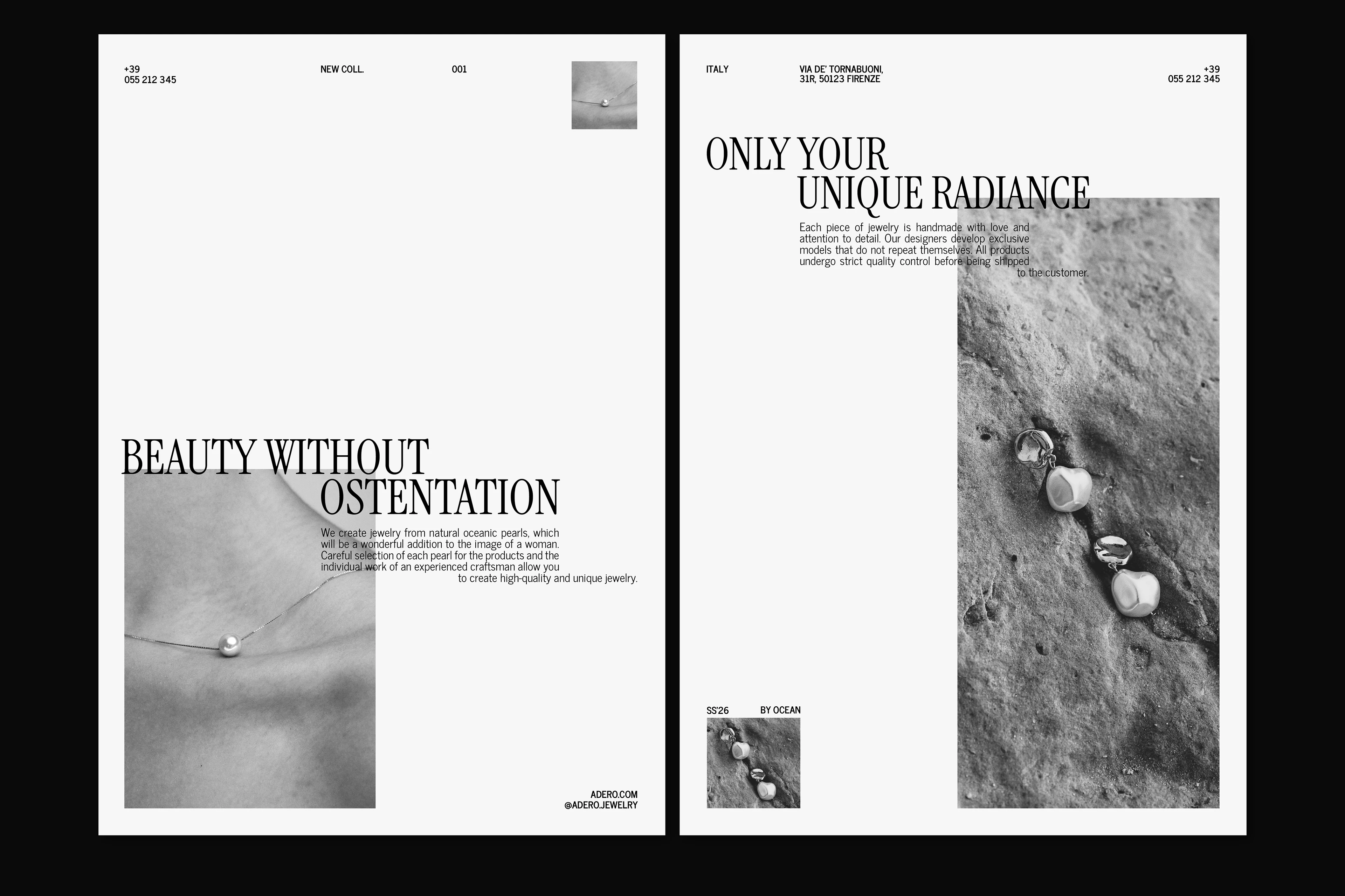 ADERO | Айдентика для бренда украшений — Изображение №16 — Брендинг на Dprofile