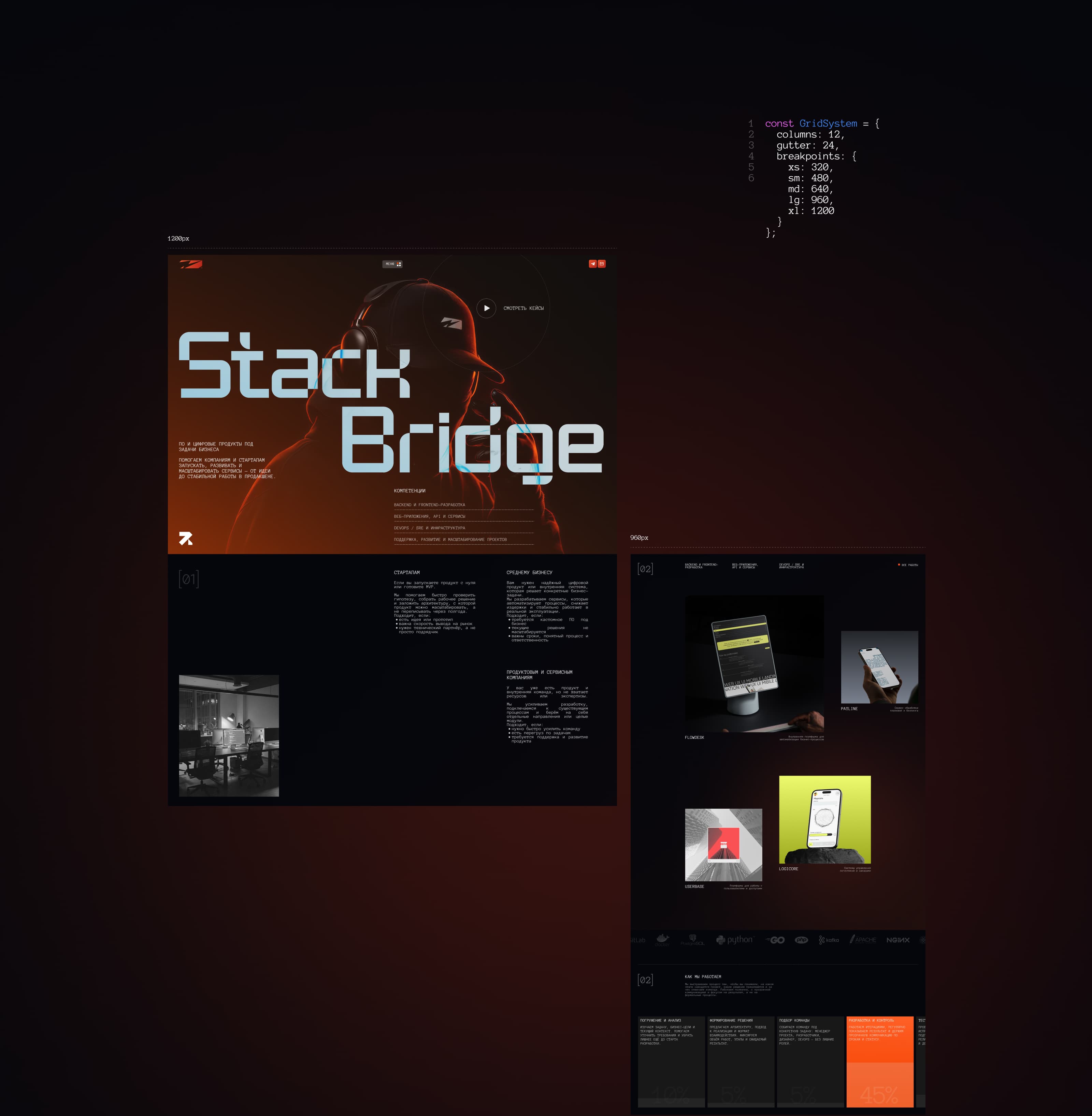 StackBridge — Изображение №7 — Интерфейсы на Dprofile