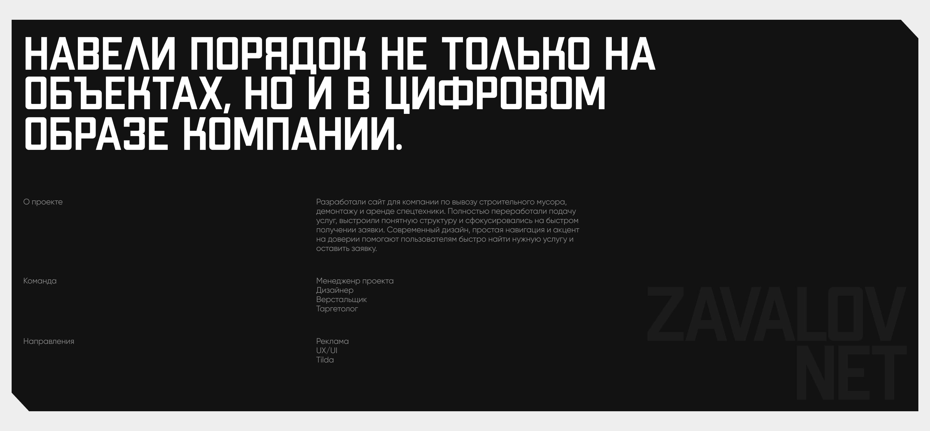 ZAVALOV NET — Изображение №2 — Интерфейсы, Брендинг на Dprofile