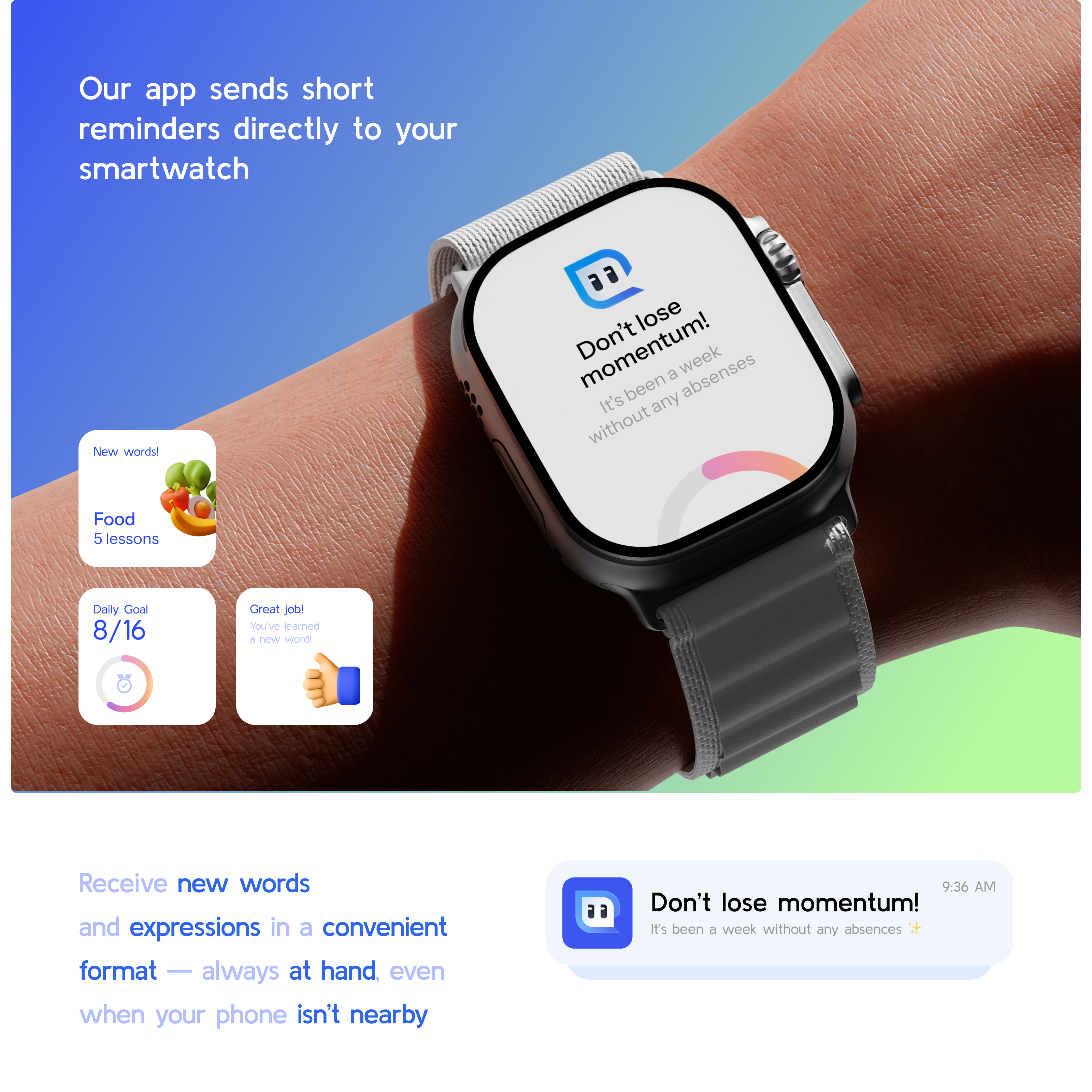 Lexio - приложение для изучения иностранных языков с Ai помощником — Изображение №17 — Интерфейсы на Dprofile