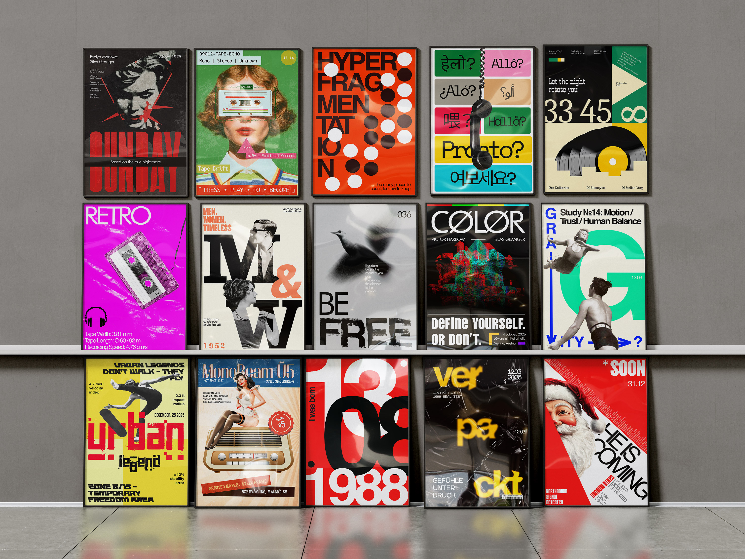 Сет из постеров — Изображение №3 — Иллюстрация, Графика на Dprofile