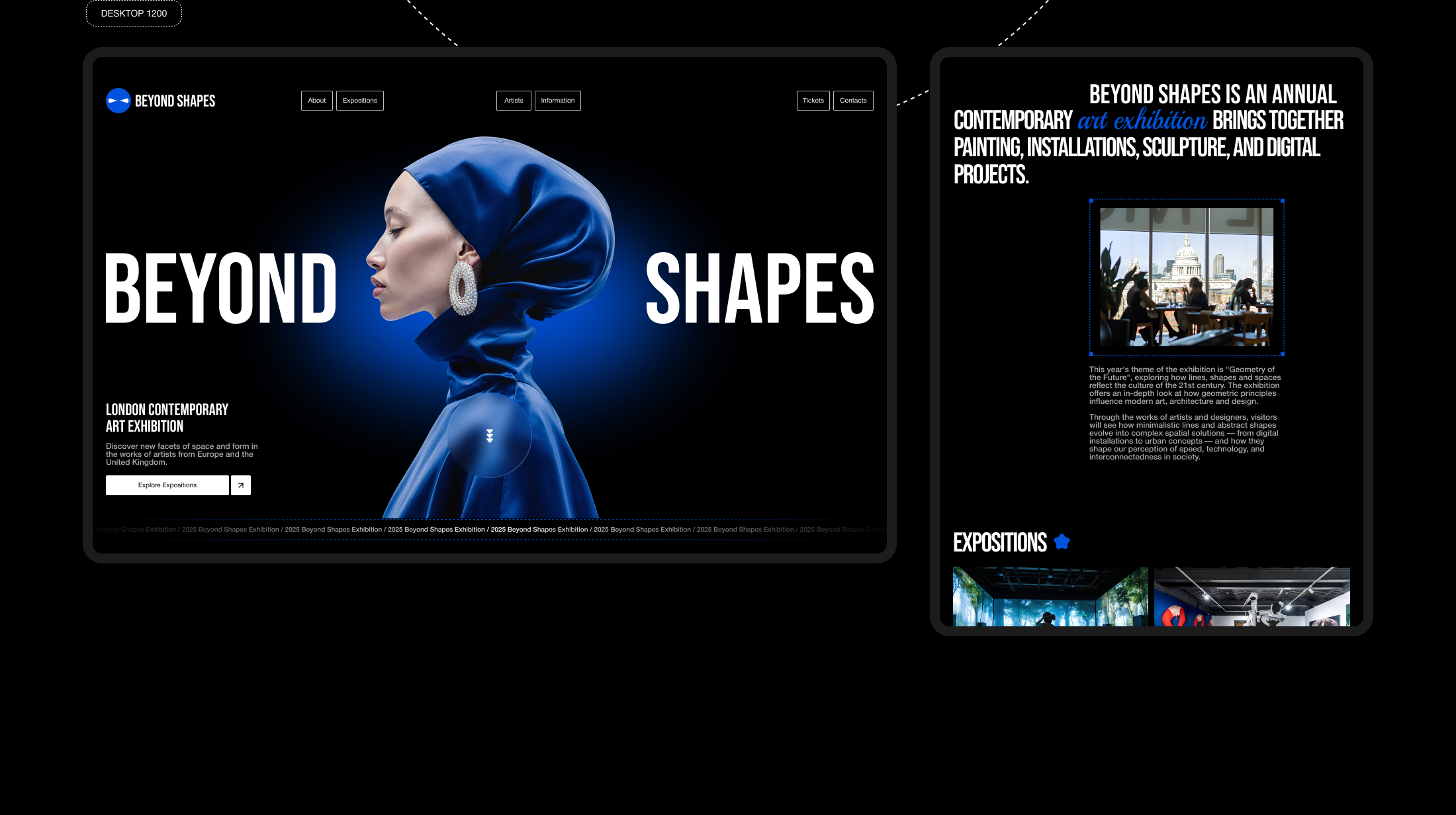 Beyond Shape | Выставка современного искусства — Изображение №3 — Интерфейсы на Dprofile