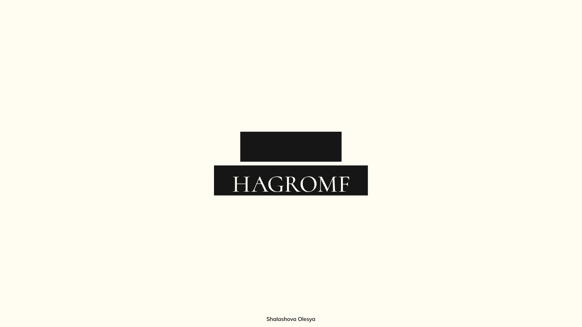 HAGROMF — Изображение №1 — Брендинг, Маркетинг на Dprofile