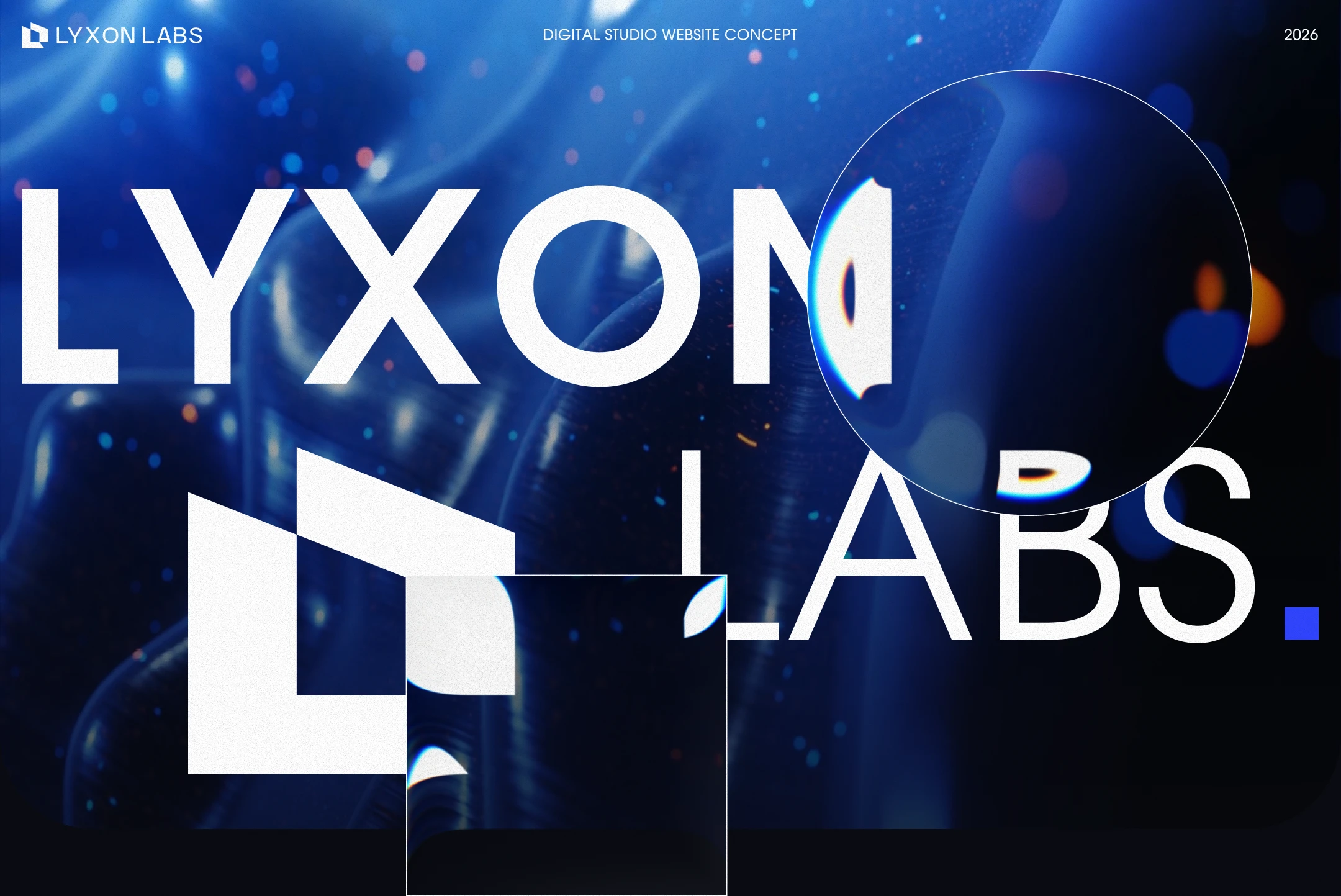 LYXON LABS • Digital Studio Website Concept — Изображение №1 — Интерфейсы на Dprofile