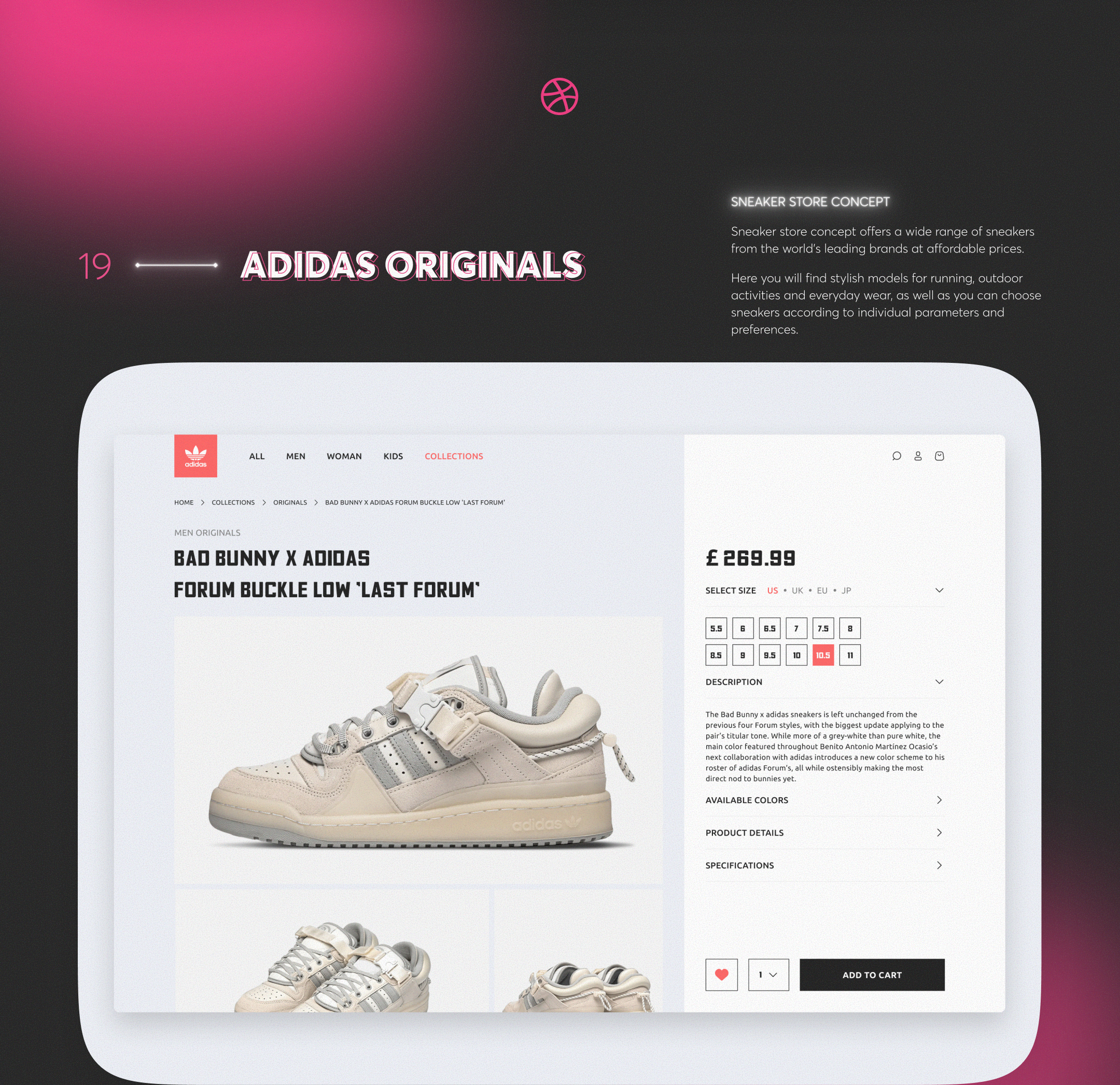 DRIBBBLE SHOTS COLLECTION • 2023–2026 — Изображение №20 — Интерфейсы на Dprofile