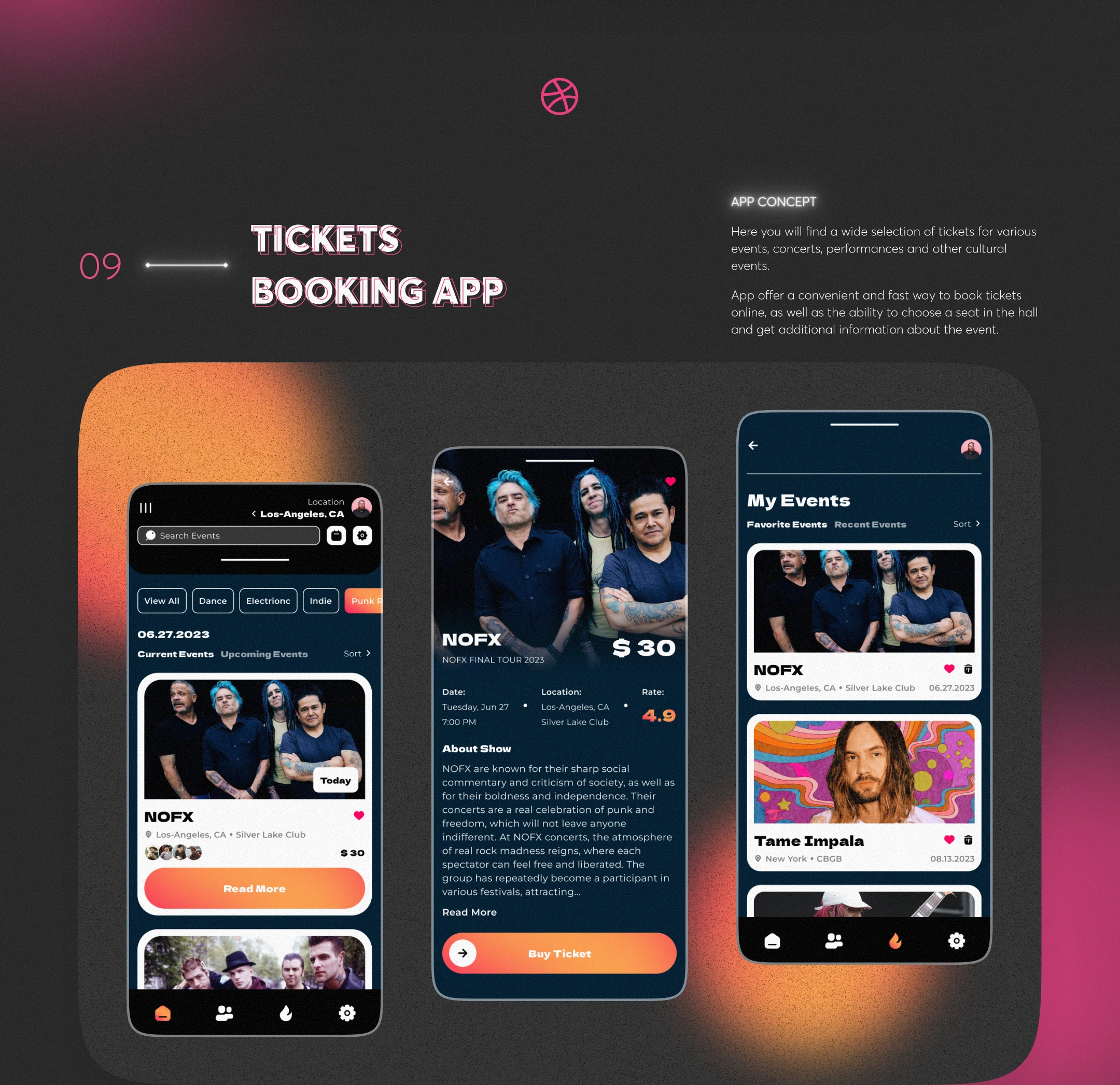 DRIBBBLE SHOTS COLLECTION • 2023–2025 — Изображение №10 — Интерфейсы на Dprofile