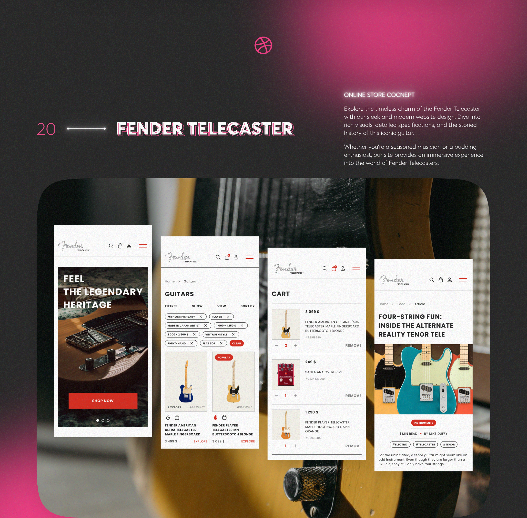 DRIBBBLE SHOTS COLLECTION • 2023–2026 — Изображение №21 — Интерфейсы на Dprofile