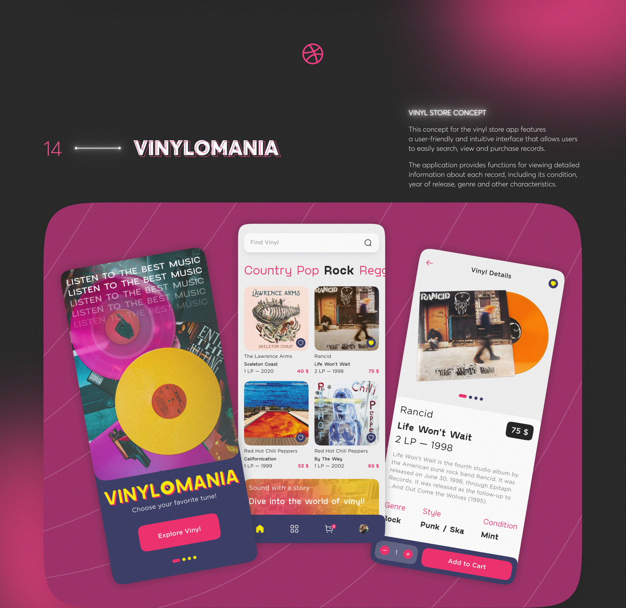 DRIBBBLE SHOTS COLLECTION • 2023–2026 — Изображение №15 — Интерфейсы на Dprofile