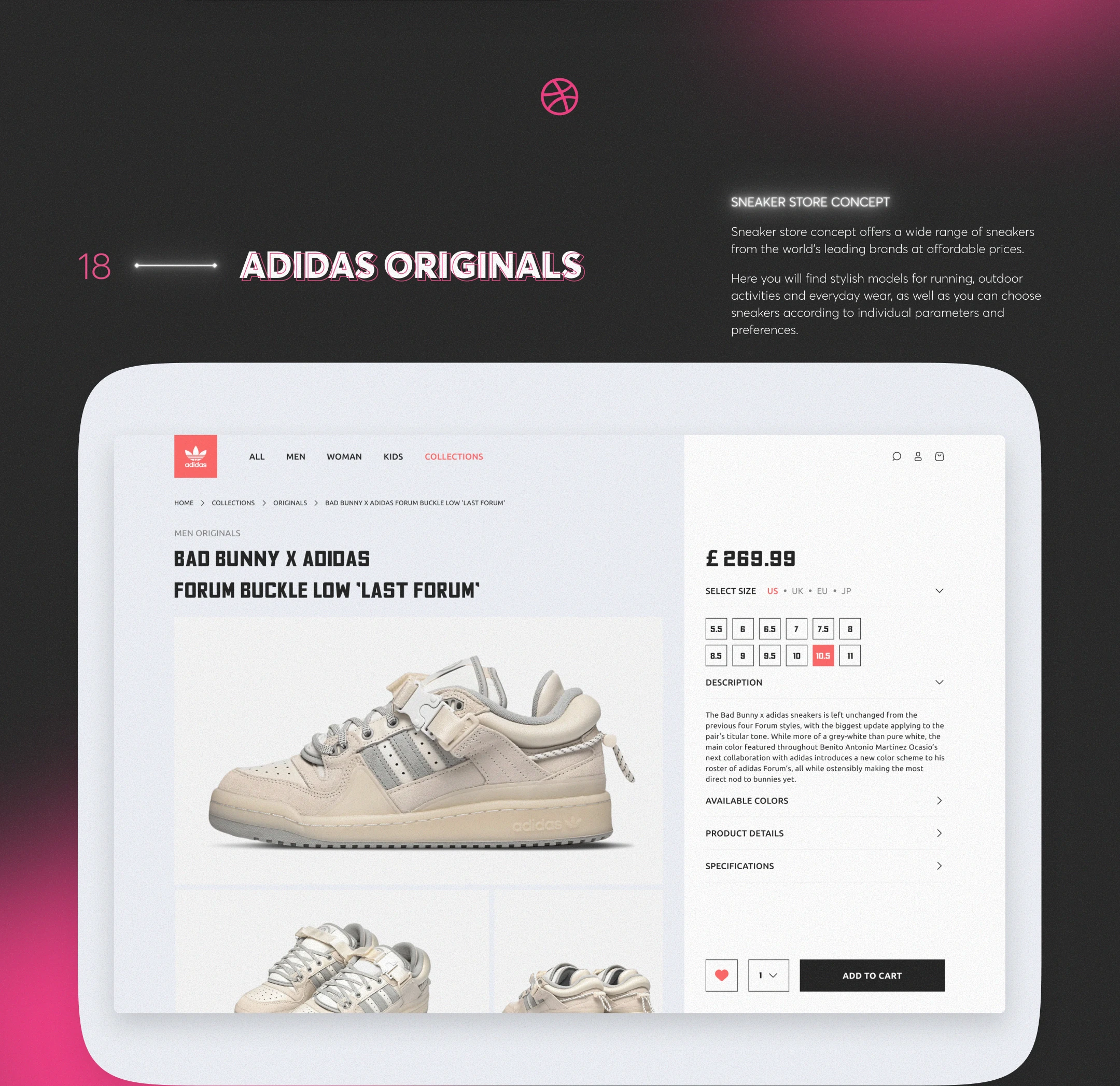 DRIBBBLE SHOTS COLLECTION • 2023–2025 — Изображение №19 — Интерфейсы на Dprofile
