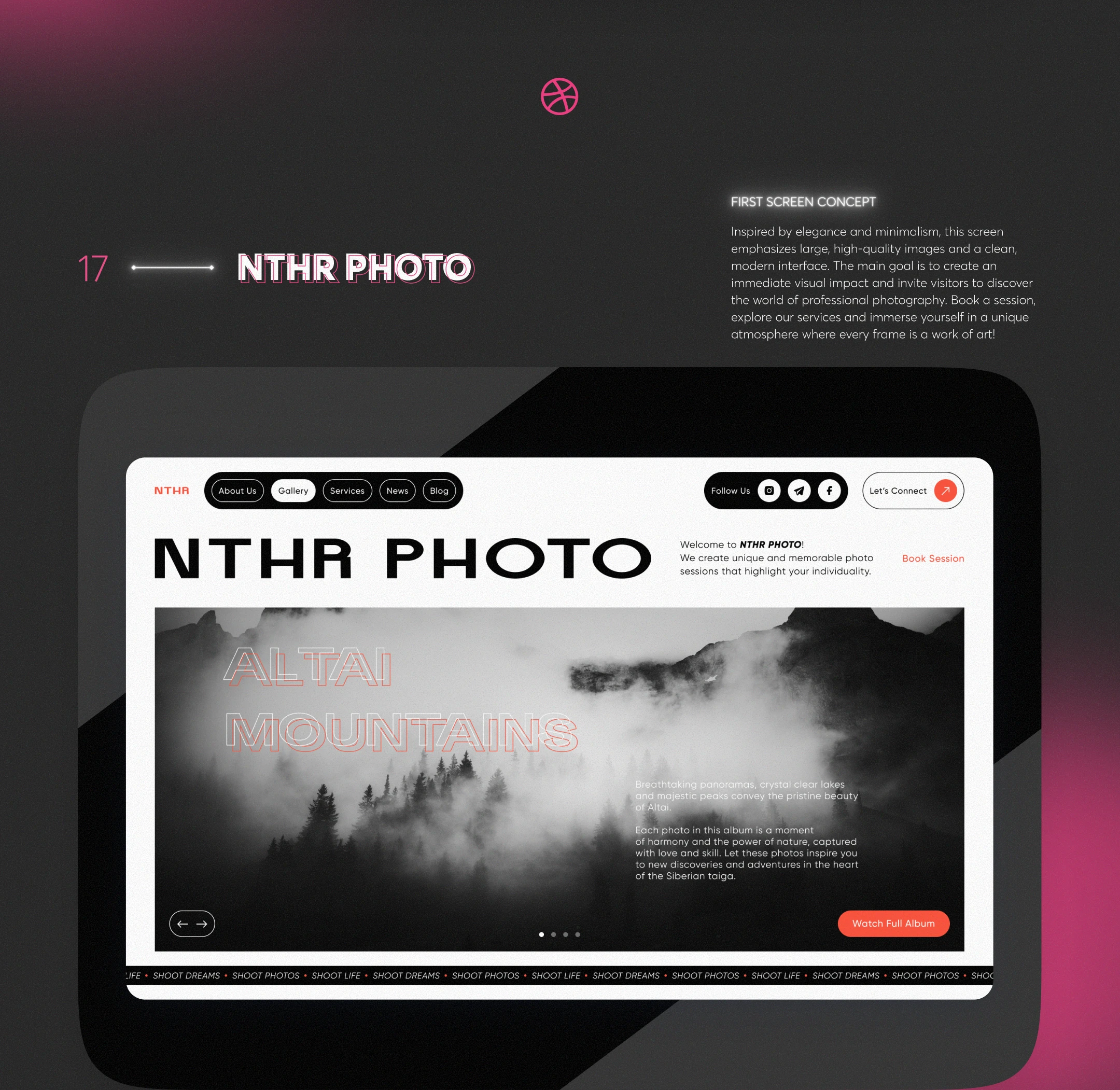 DRIBBBLE SHOTS COLLECTION • 2023–2025 — Изображение №18 — Интерфейсы на Dprofile