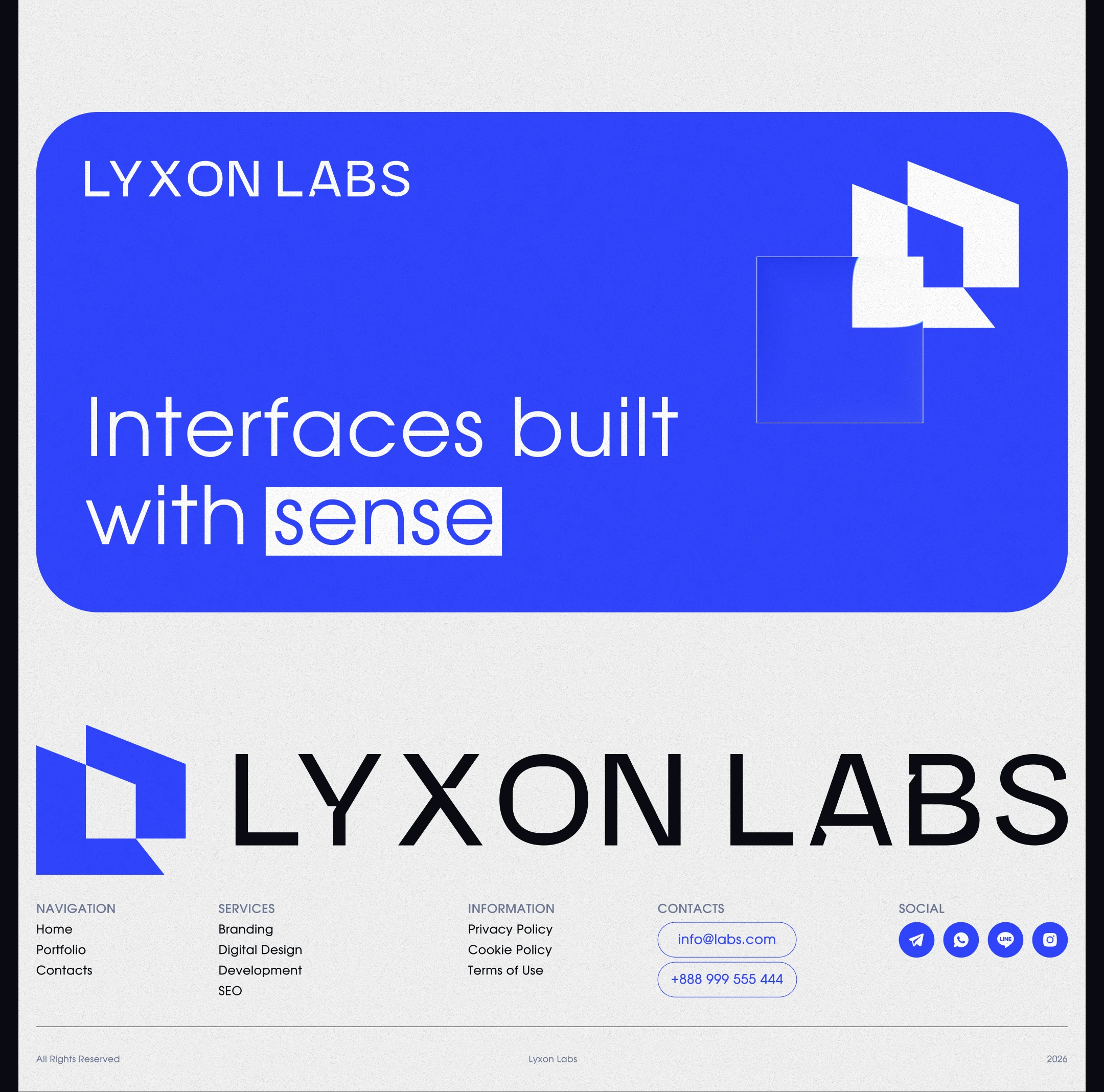 LYXON LABS • Digital Studio Website Concept — Изображение №22 — Интерфейсы на Dprofile