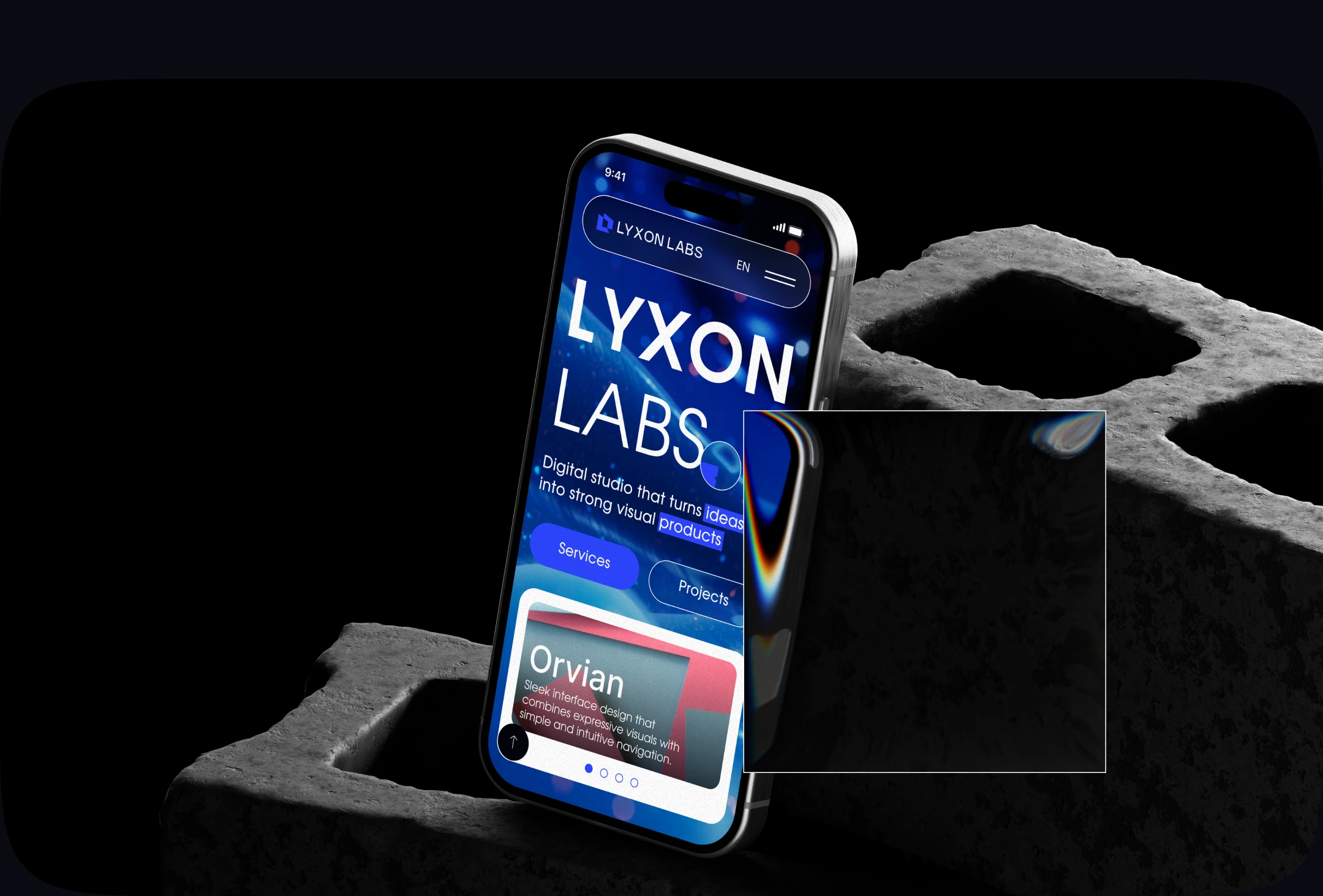 LYXON LABS • Digital Studio Website Concept — Изображение №6 — Интерфейсы на Dprofile