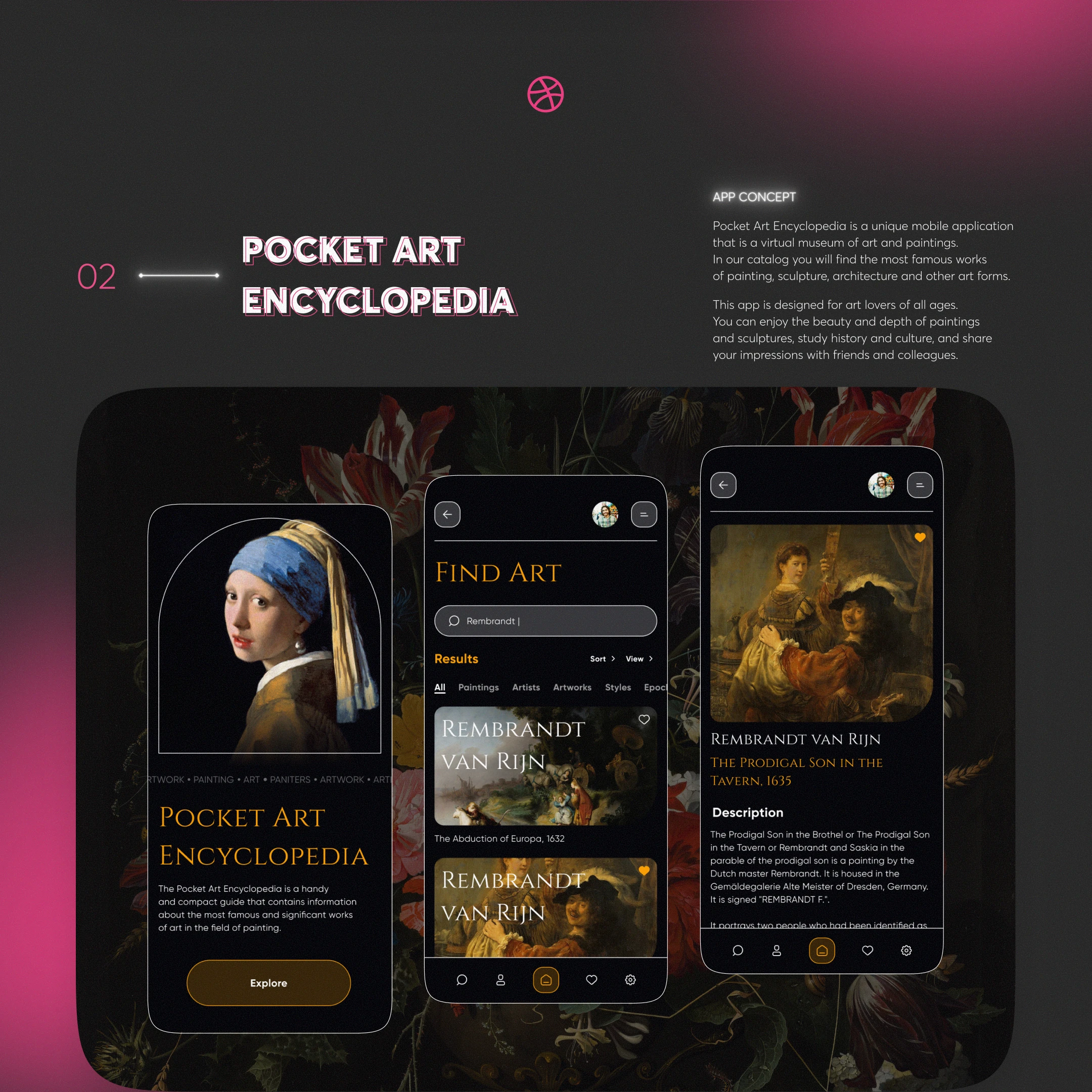 DRIBBBLE SHOTS COLLECTION • 2023–2025 — Изображение №3 — Интерфейсы на Dprofile