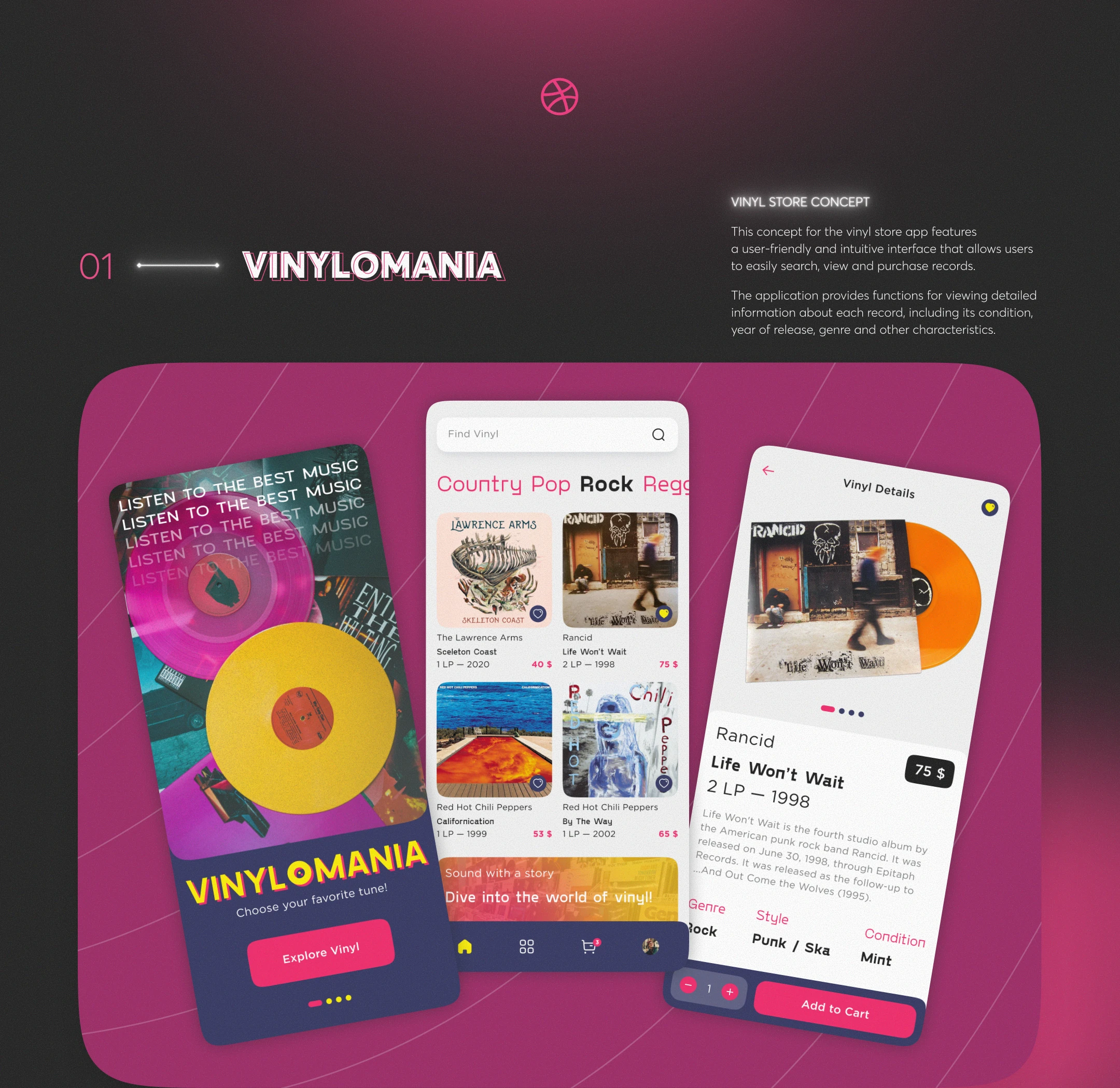 DRIBBBLE SHOTS COLLECTION • 2023–2025 — Изображение №2 — Интерфейсы на Dprofile