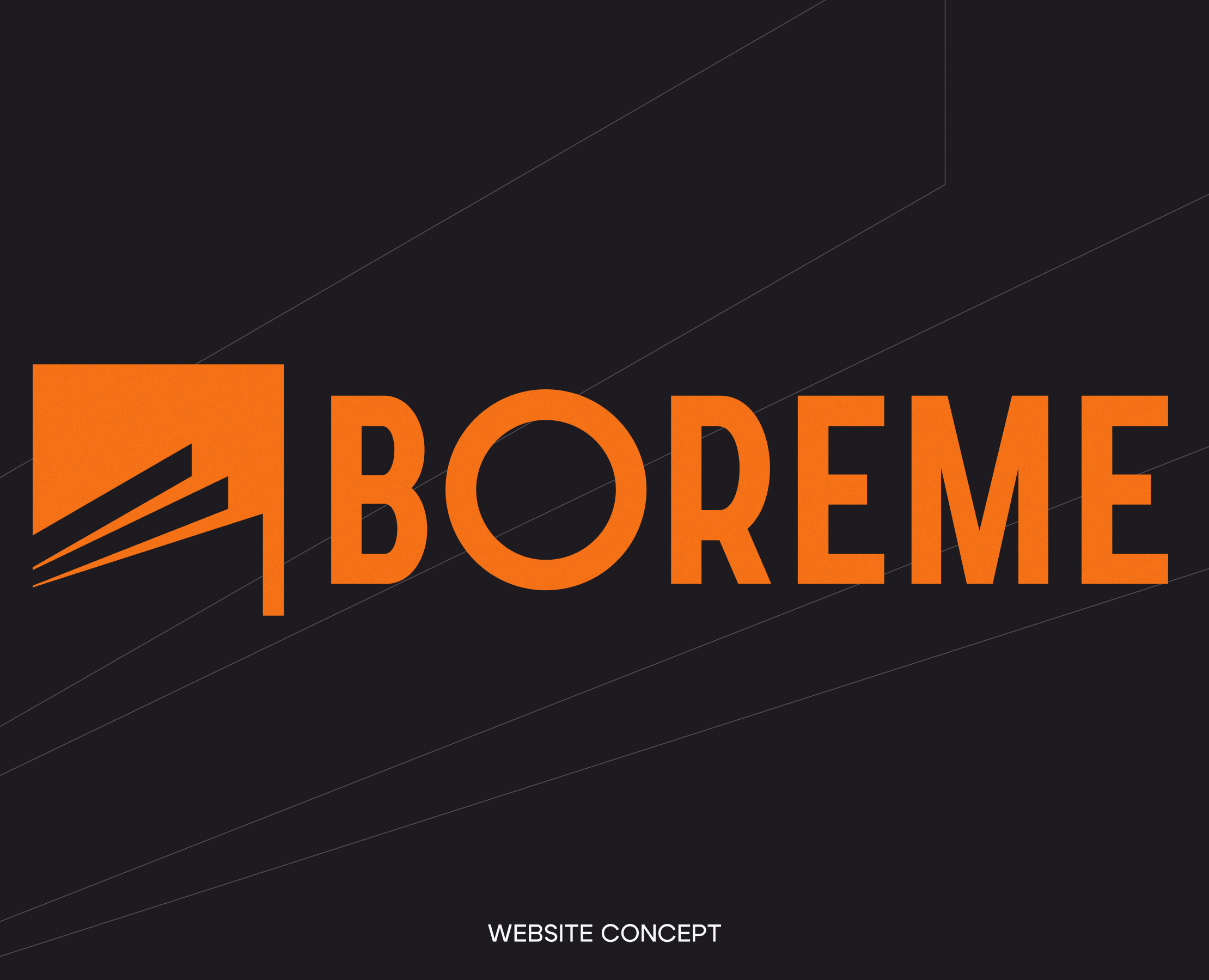 BOREME • Website Concept — Интерфейсы на Dprofile