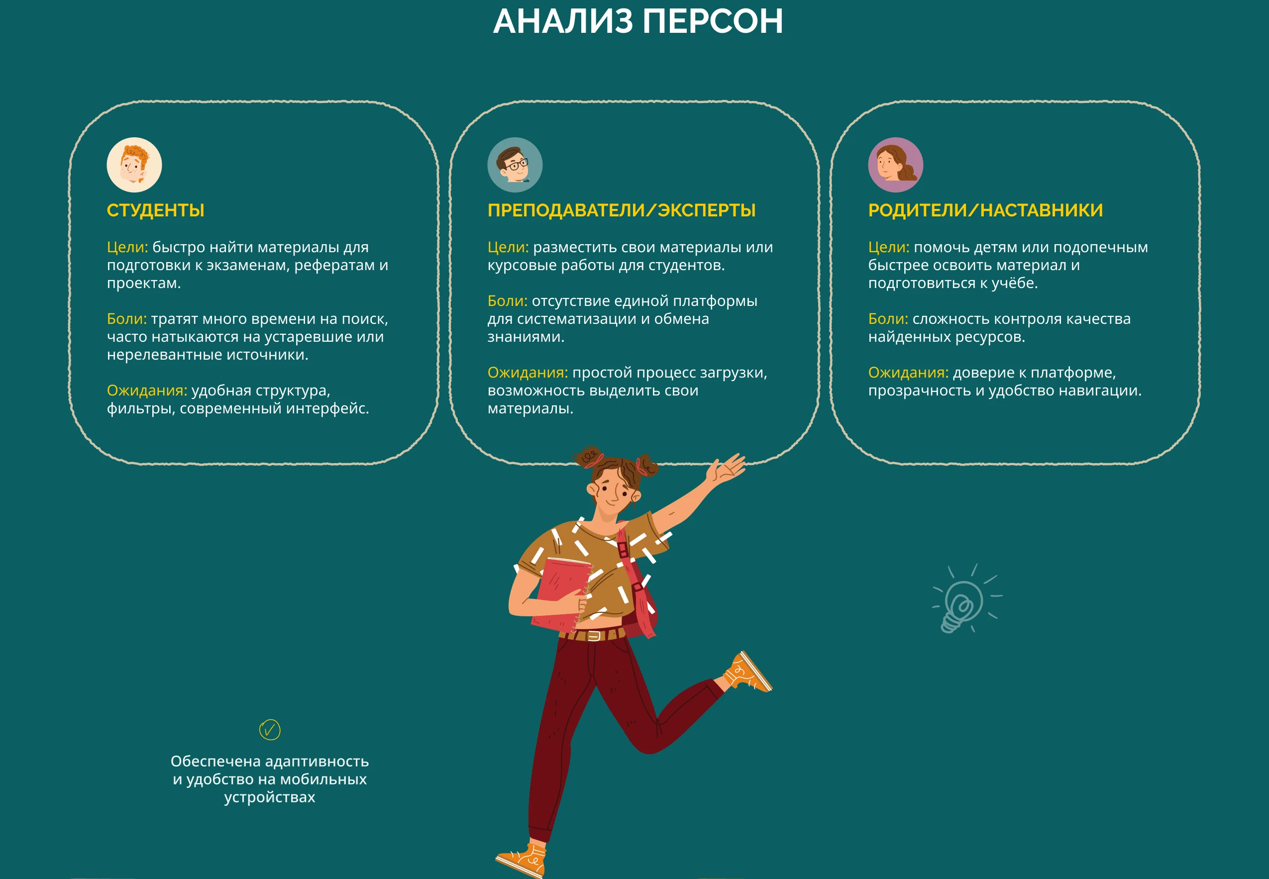 Сервис по поиску учебных материалов UX/UI дизайн — Изображение №5 — Интерфейсы на Dprofile