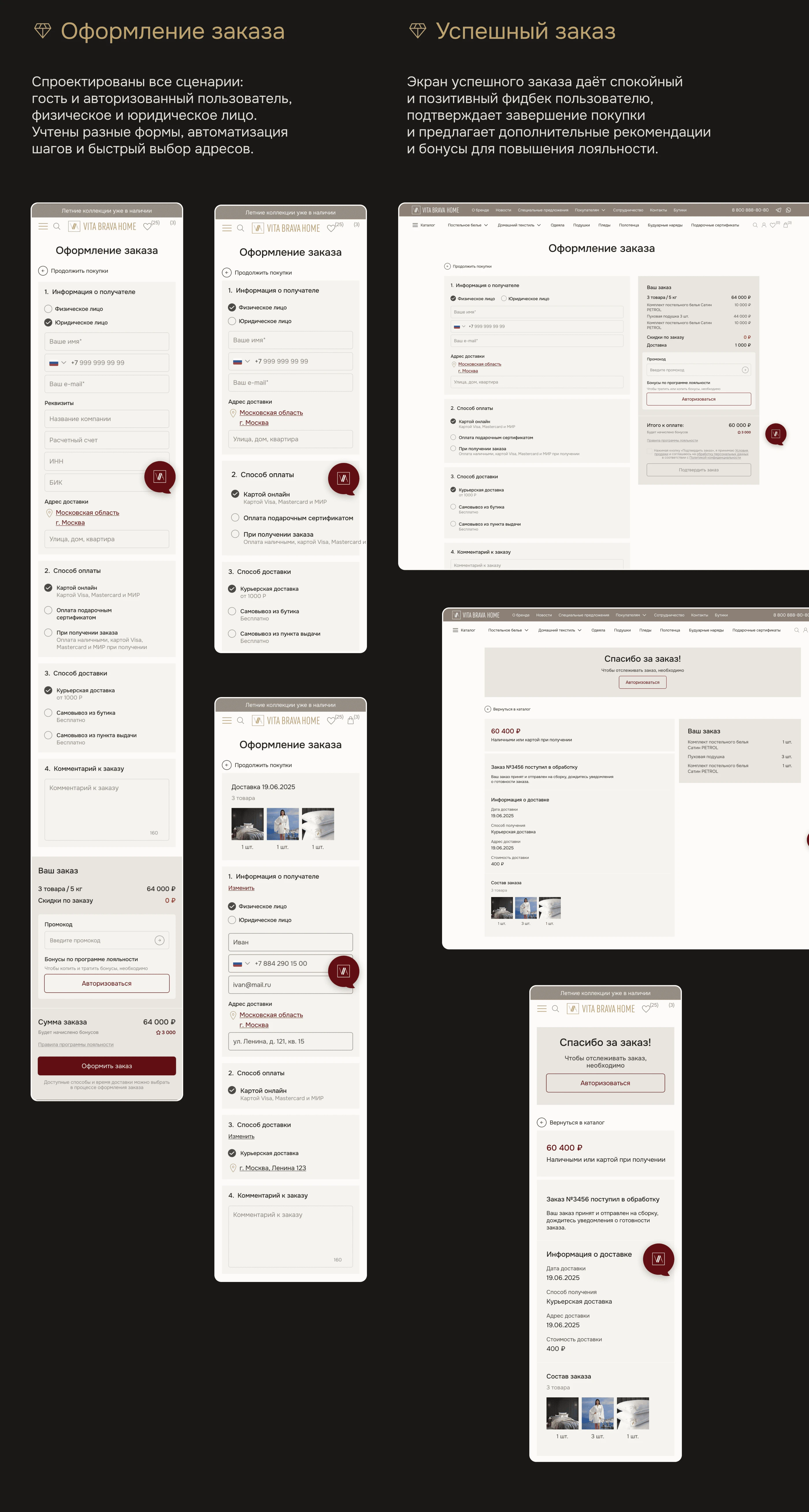 Редизайн интернет-магазина премиального постельного белья — Изображение №13 — Интерфейсы на Dprofile
