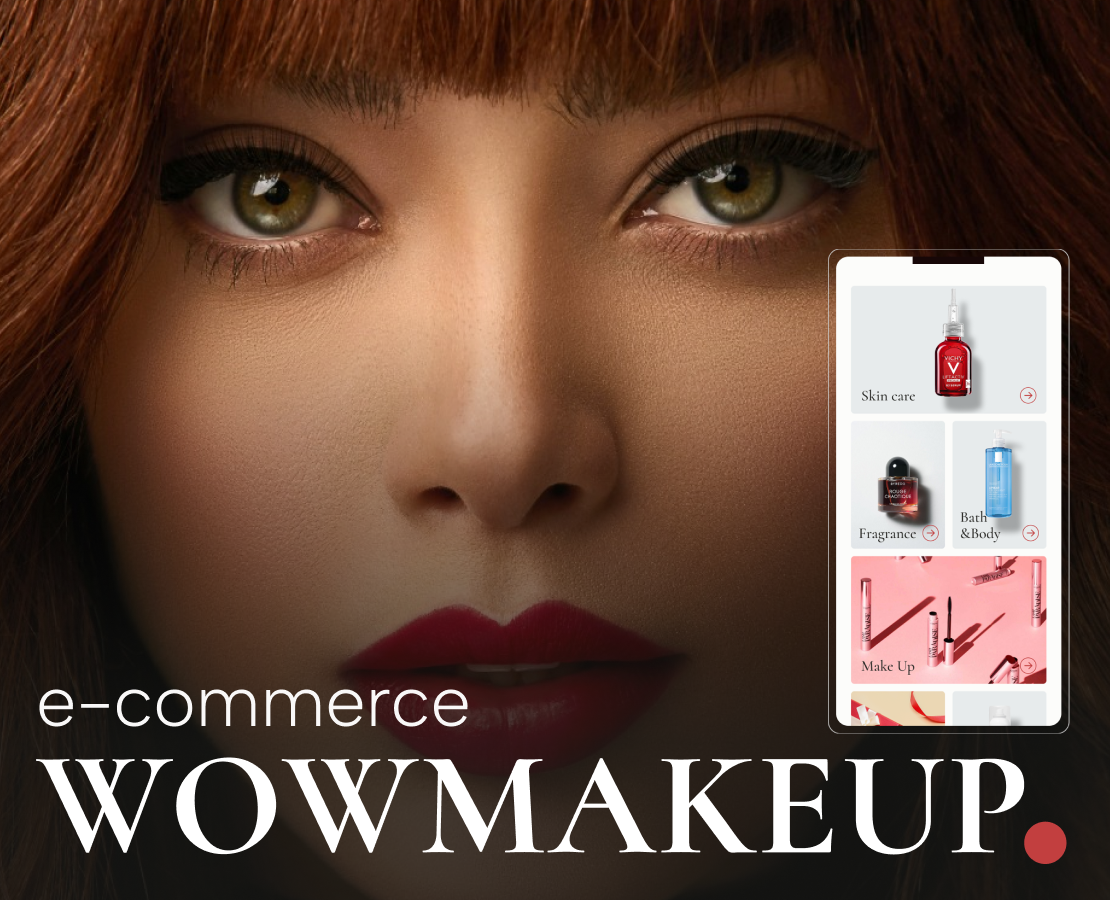 Cosmetics E-Commerce Website — Интерфейсы на Dprofile