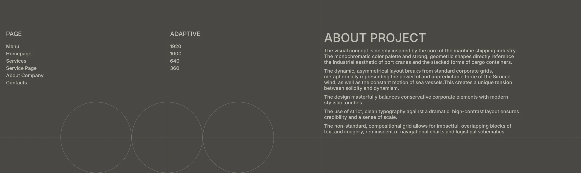 SIROCCO | Corporate website — Изображение №2 — Интерфейсы на Dprofile