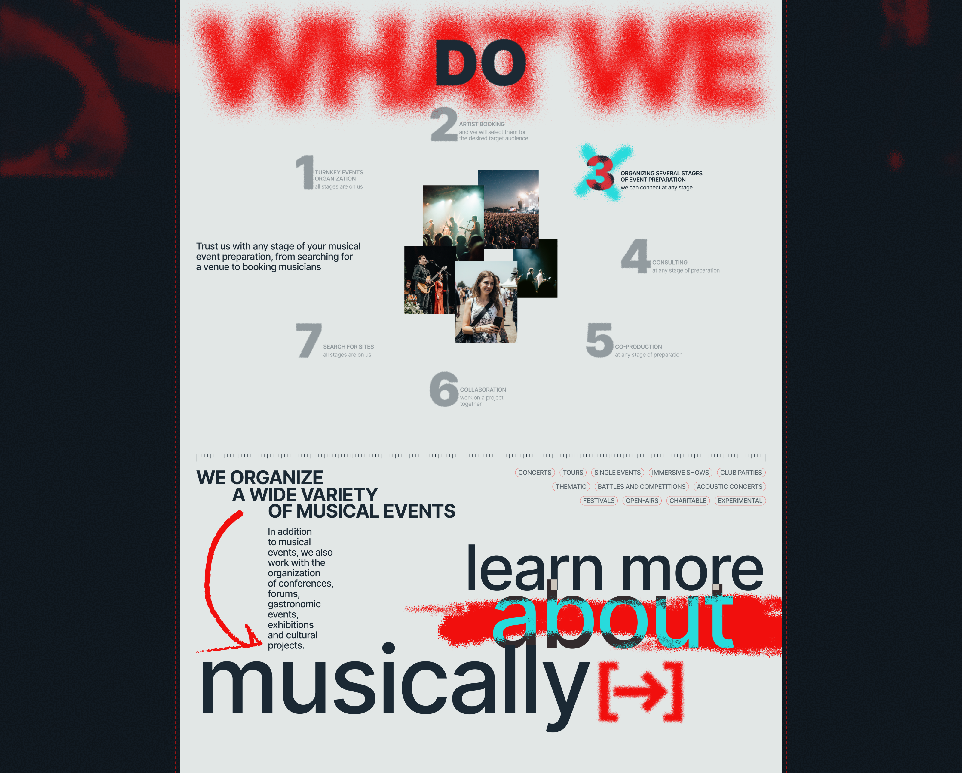 MUSICALLY | Corporate Website — Изображение №5 — Интерфейсы на Dprofile