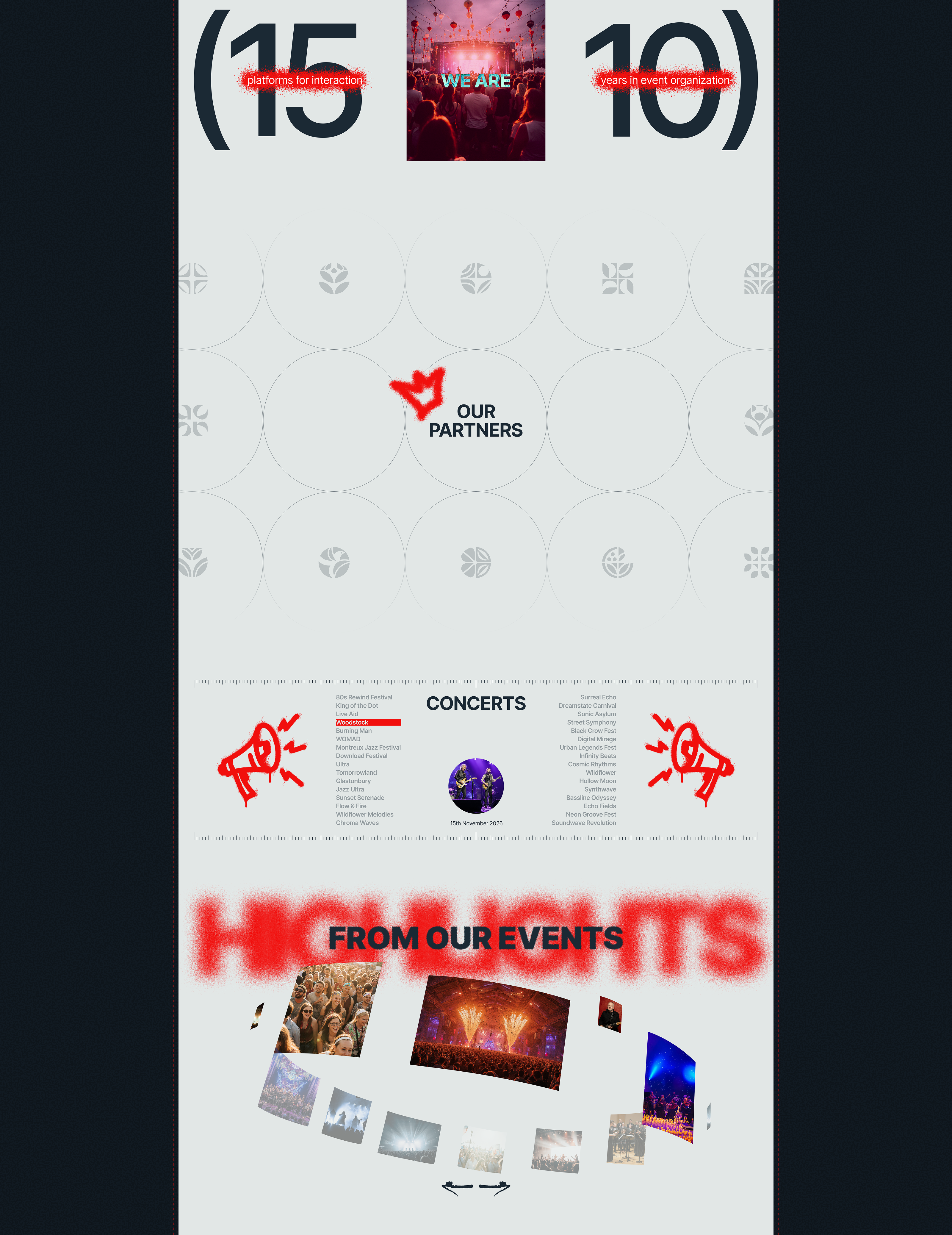 MUSICALLY | Corporate Website — Изображение №6 — Интерфейсы на Dprofile