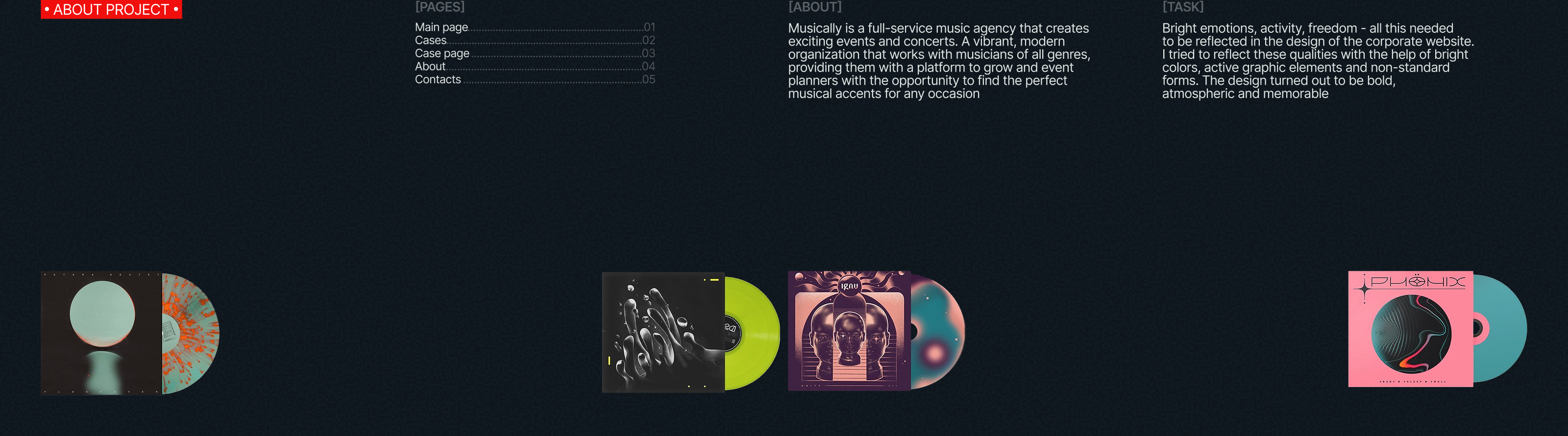 MUSICALLY | Corporate Website — Изображение №2 — Интерфейсы на Dprofile
