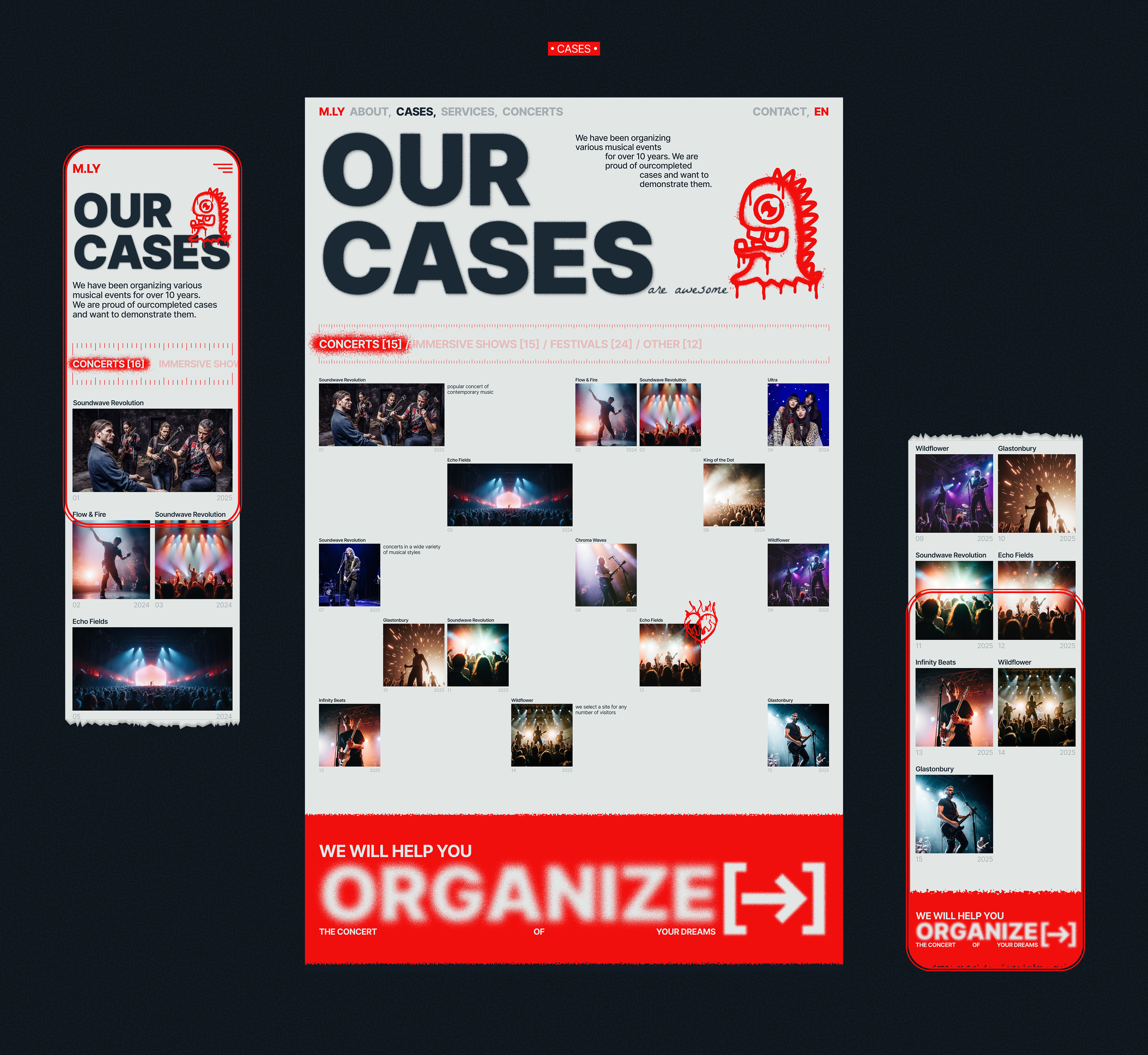 MUSICALLY | Corporate Website — Изображение №11 — Интерфейсы на Dprofile