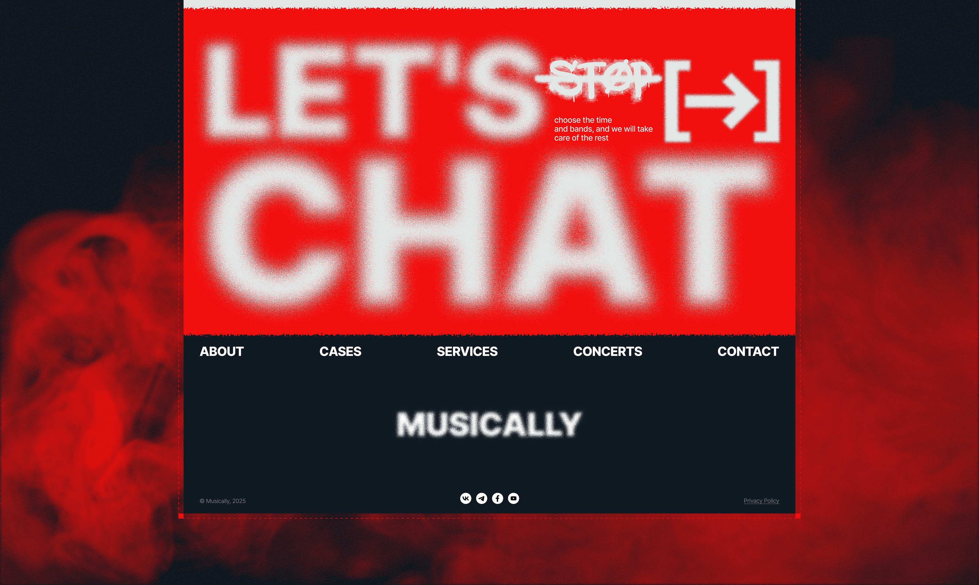 MUSICALLY | Corporate Website — Изображение №7 — Интерфейсы на Dprofile