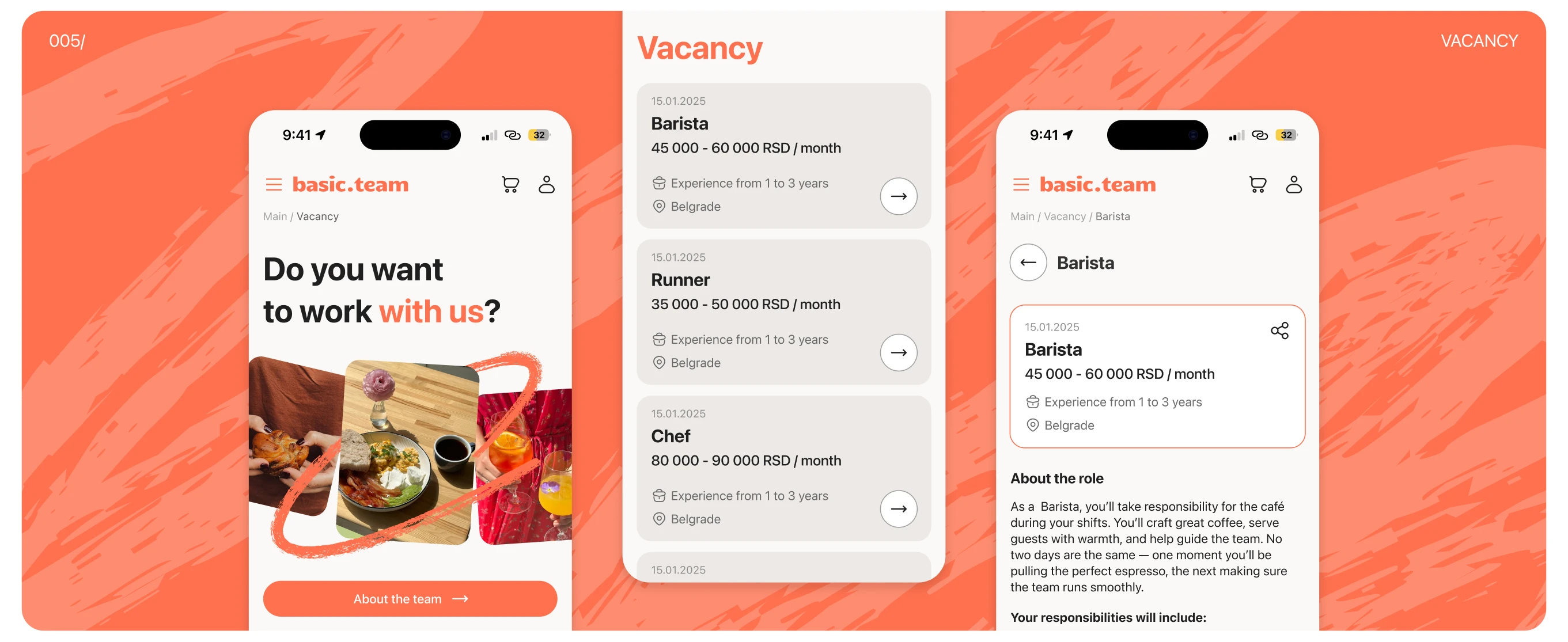 basic | Cofee Store | UI/UX Design — Изображение №15 — Интерфейсы на Dprofile