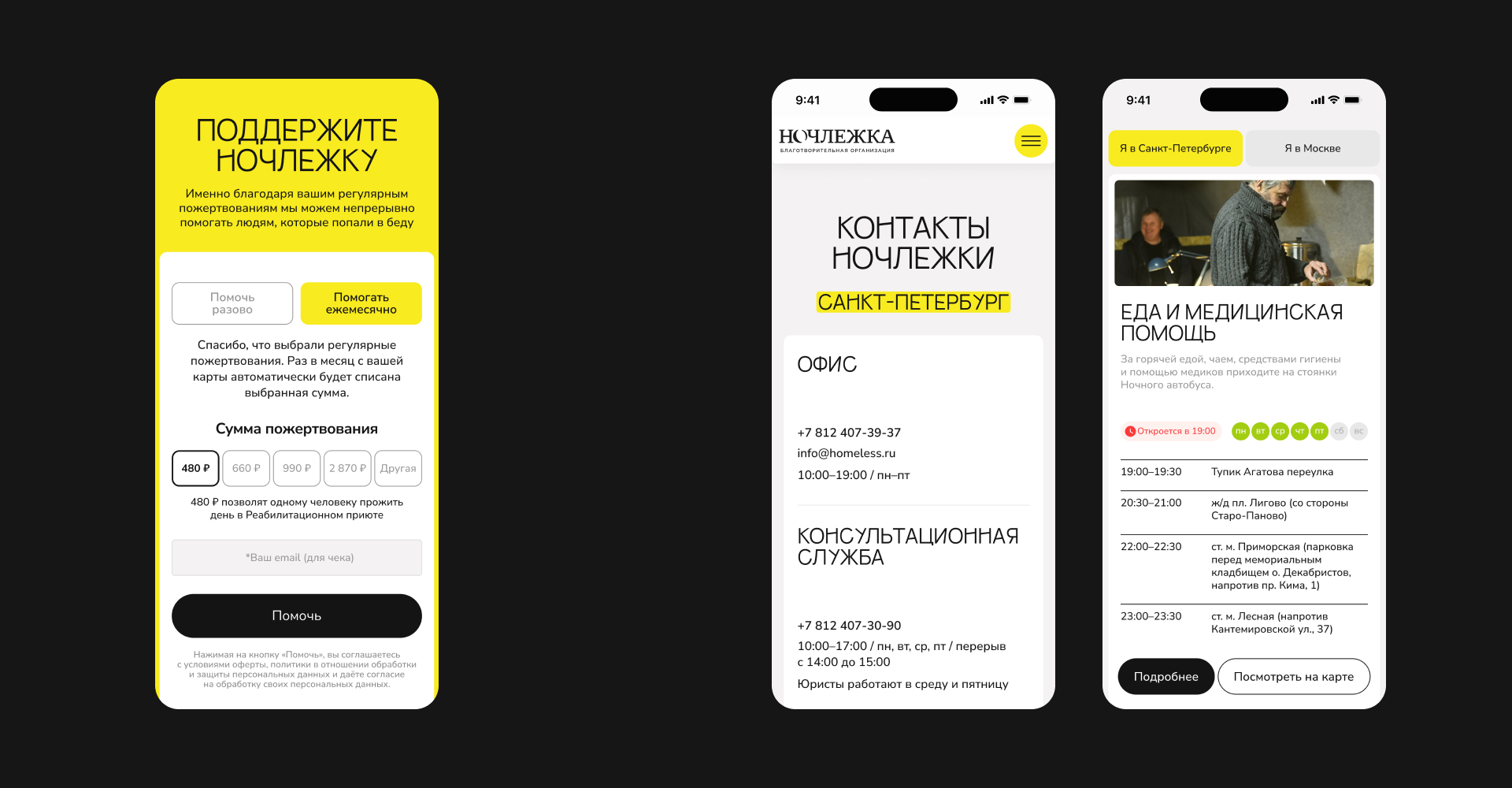 Ночлежка сайт — Изображение №12 — Интерфейсы на Dprofile