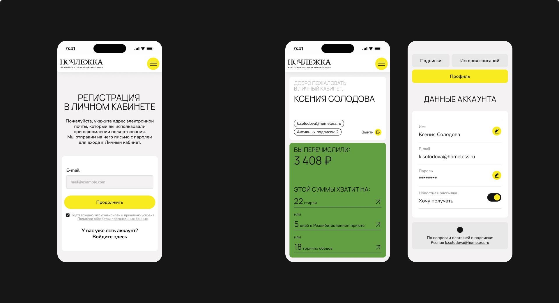 Ночлежка сайт — Изображение №16 — Интерфейсы на Dprofile