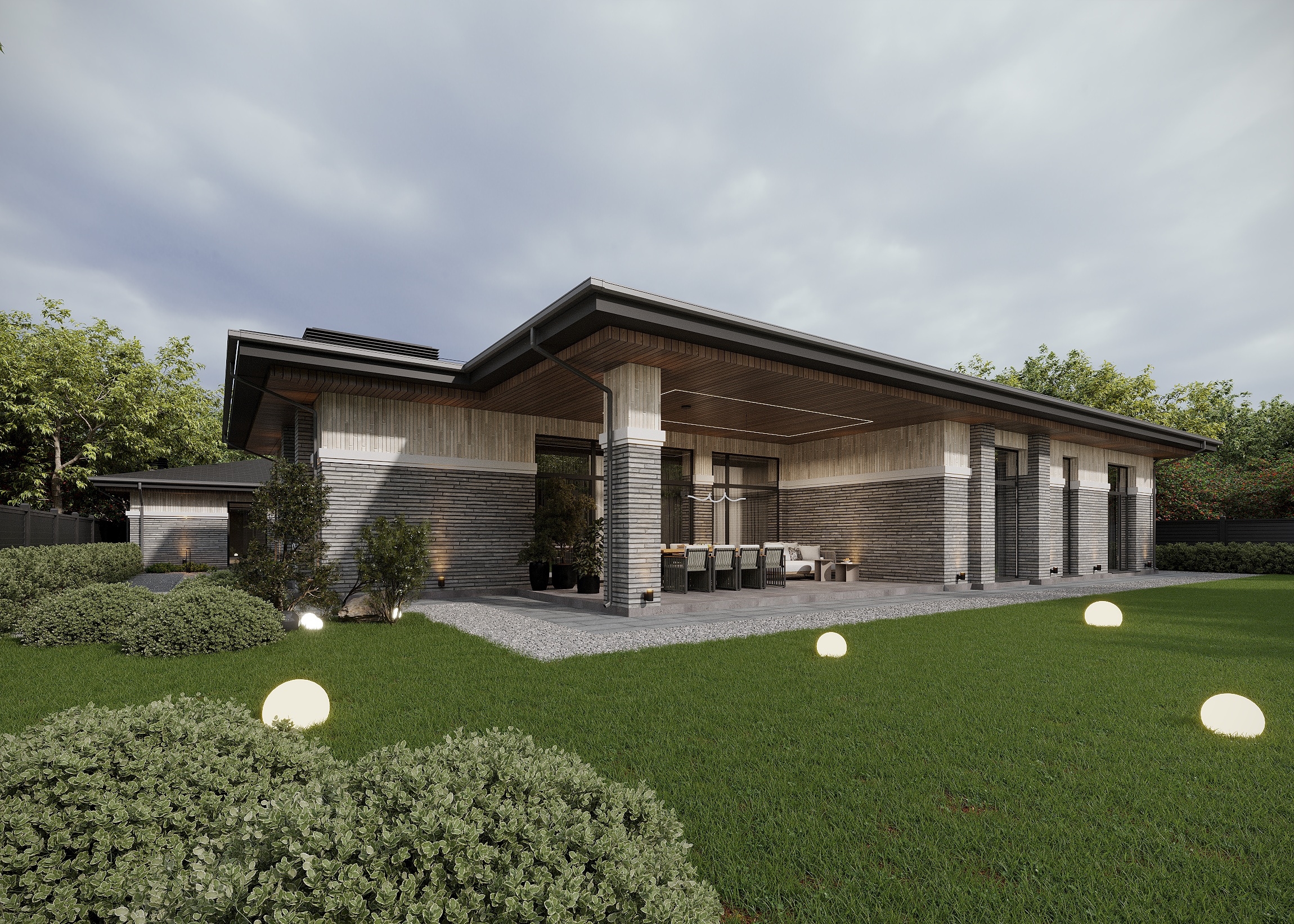 Проект загородного дома — Изображение №2 — 3D на Dprofile