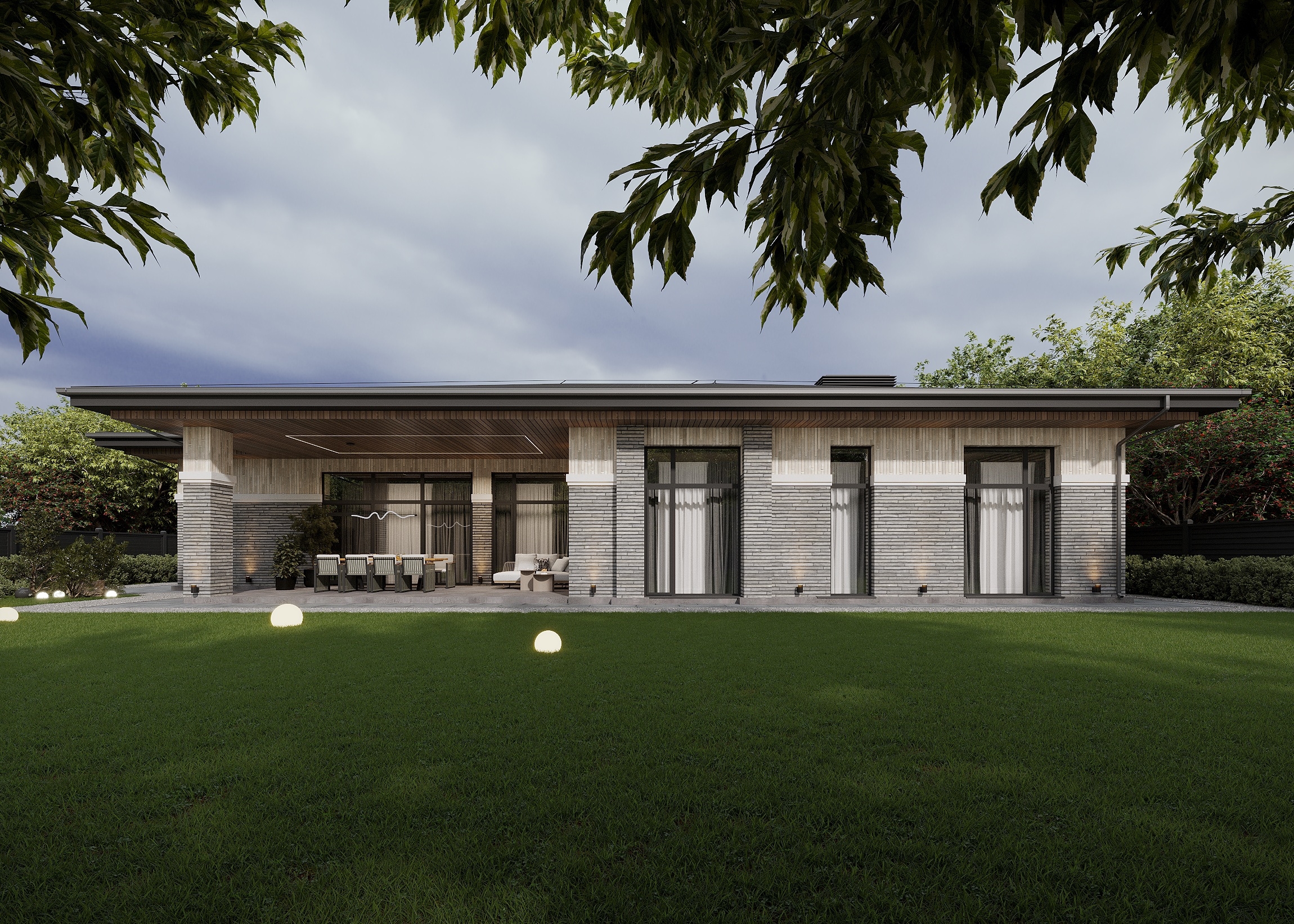 Проект загородного дома — Изображение №3 — 3D на Dprofile