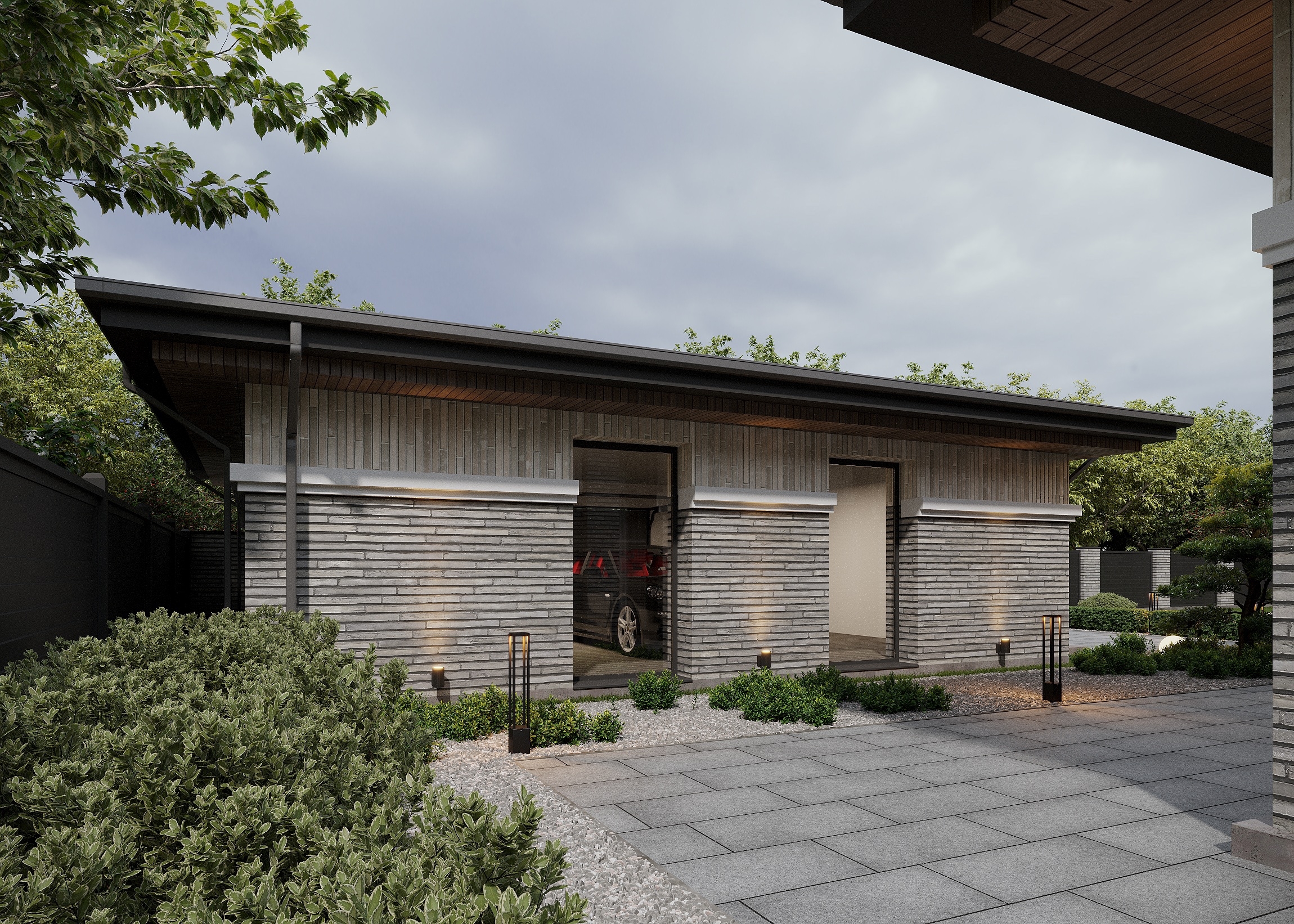 Проект загородного дома — Изображение №4 — 3D на Dprofile