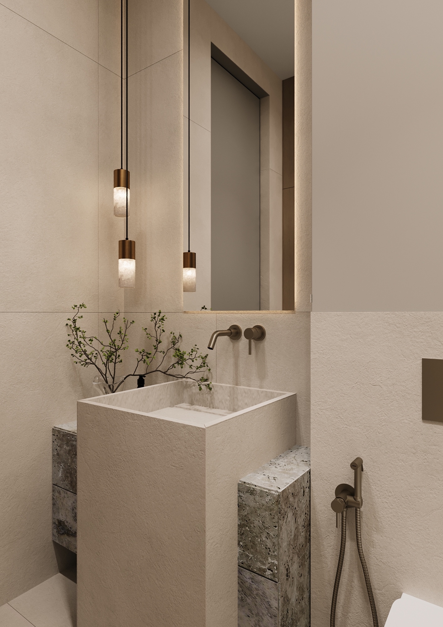 Интерьер ванной комнаты — Изображение №2 — 3D на Dprofile