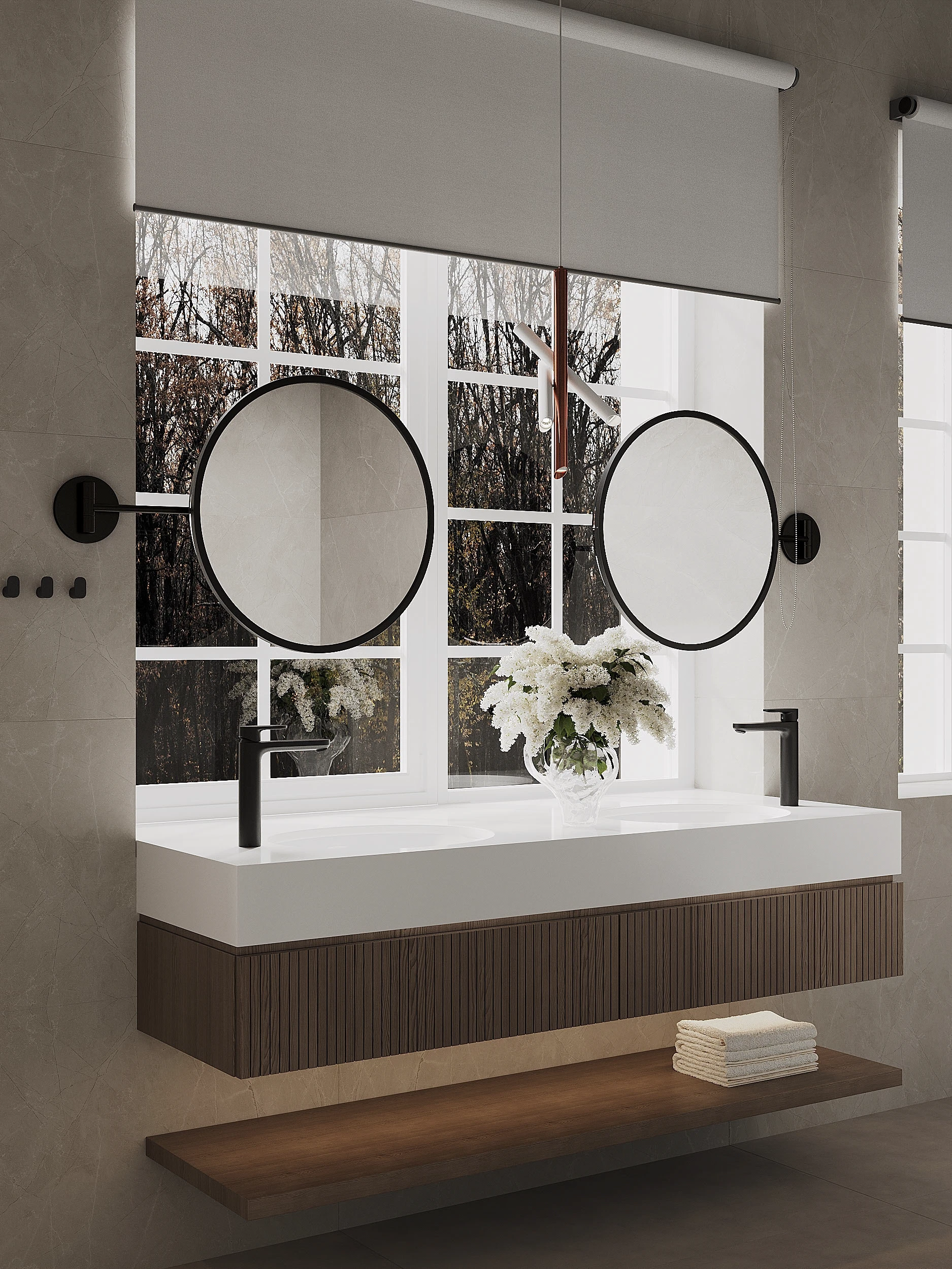 Интерьер ванной комнаты при детских — Изображение №5 — 3D на Dprofile